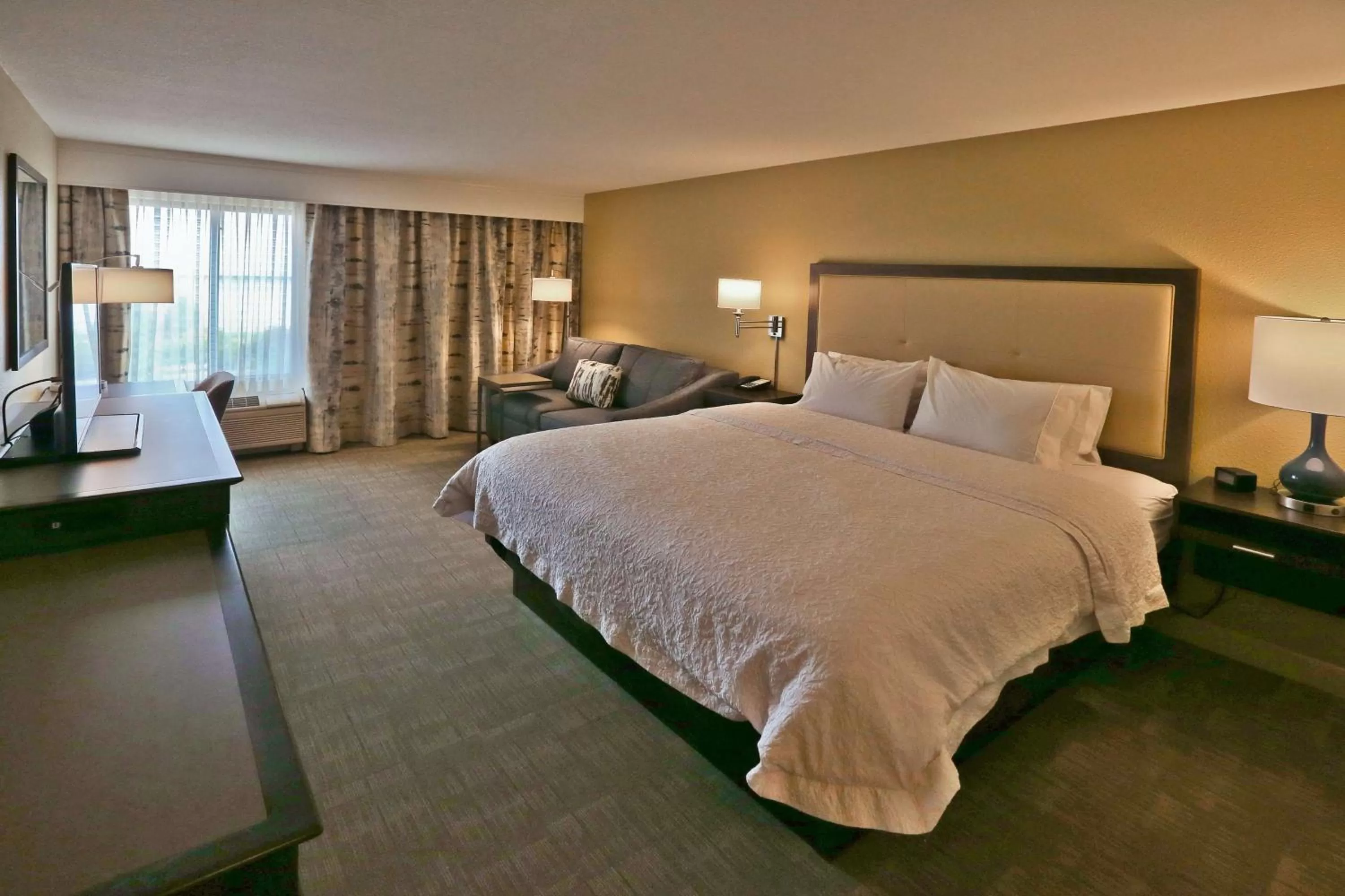 Bedroom, Bed in Hampton Inn Billings