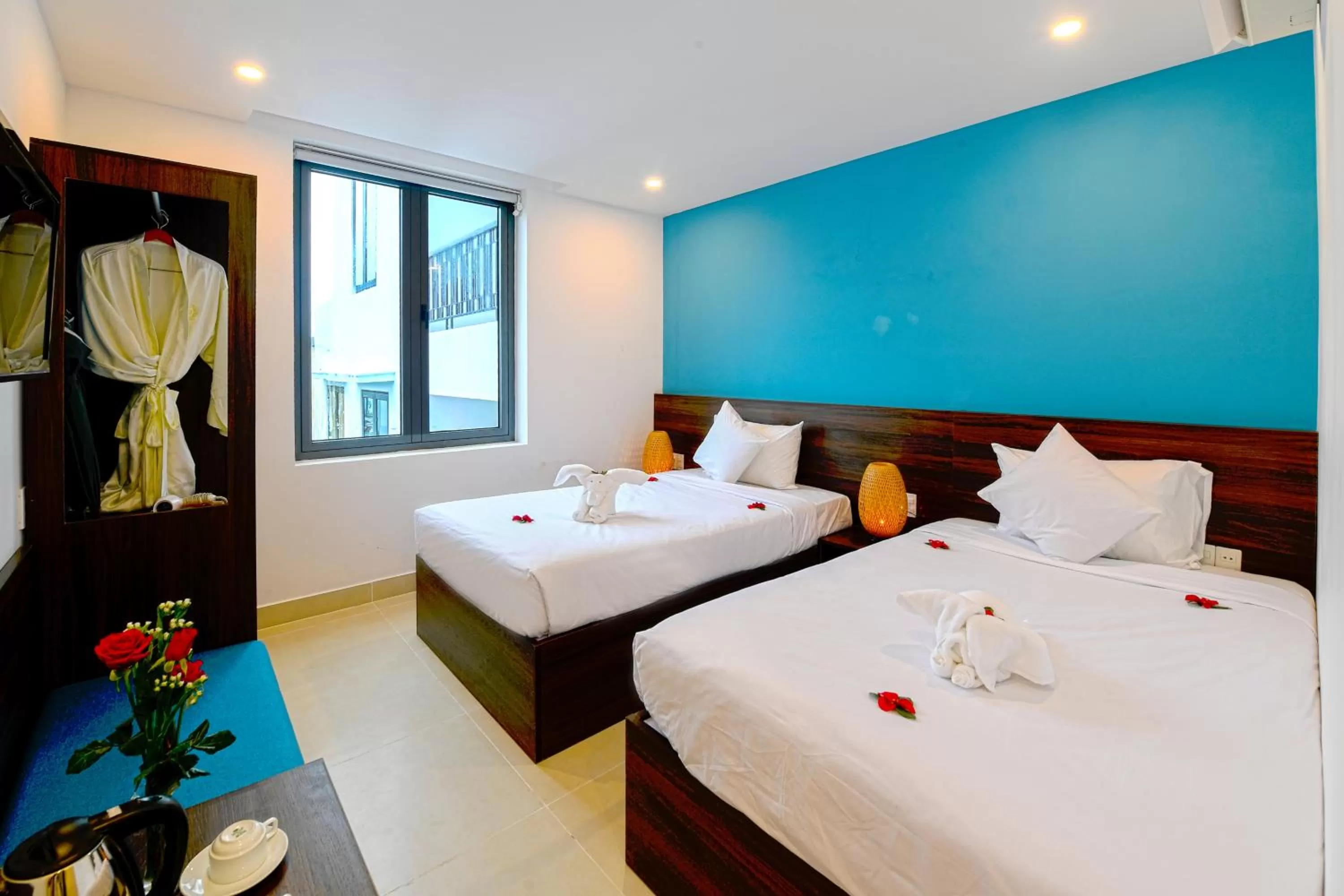 Photo of the whole room, Bed in Hoi An Dream City Hotel