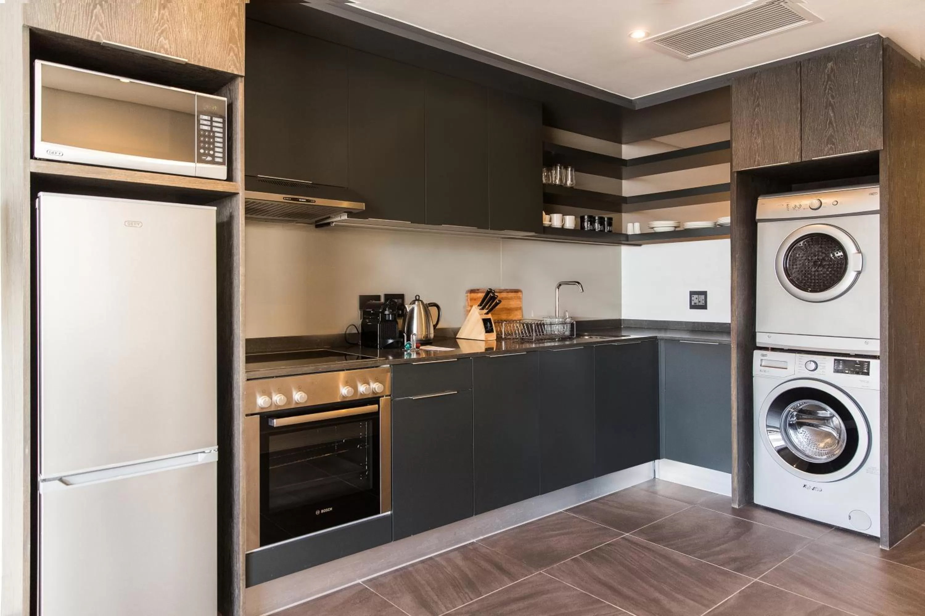 Kitchen or kitchenette in The Capital Mirage