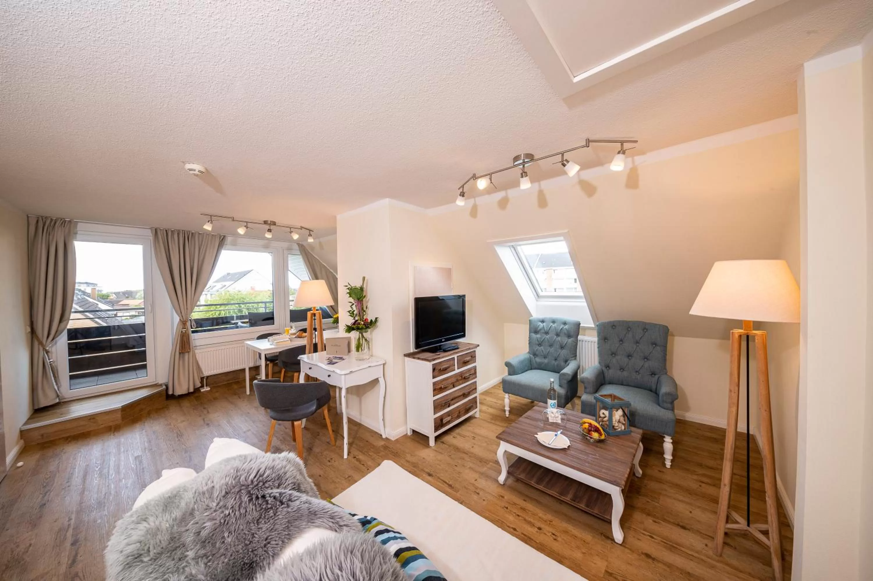 Living room in Das Frühstückshotel Büsum