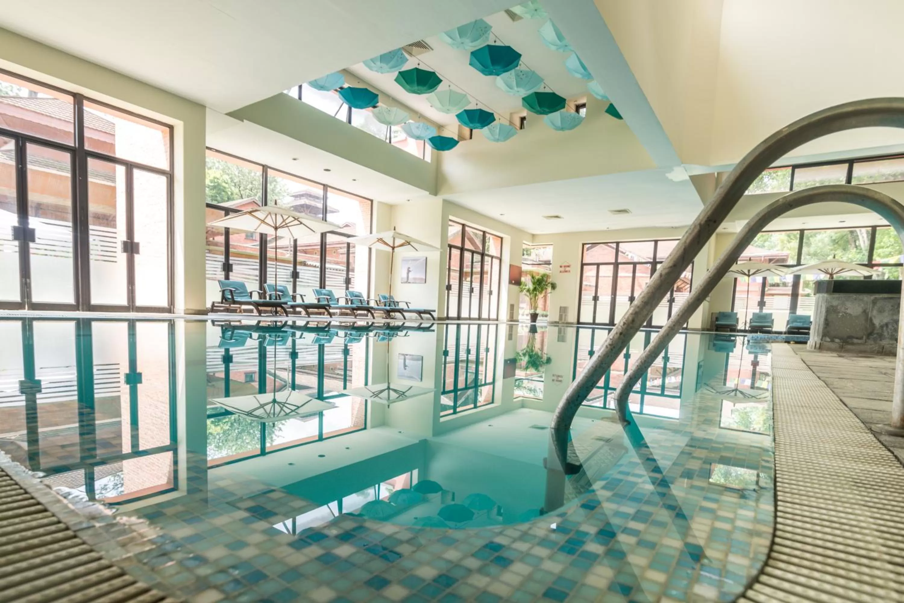 Swimming pool in Gokarna Forest Resort Kathmandu