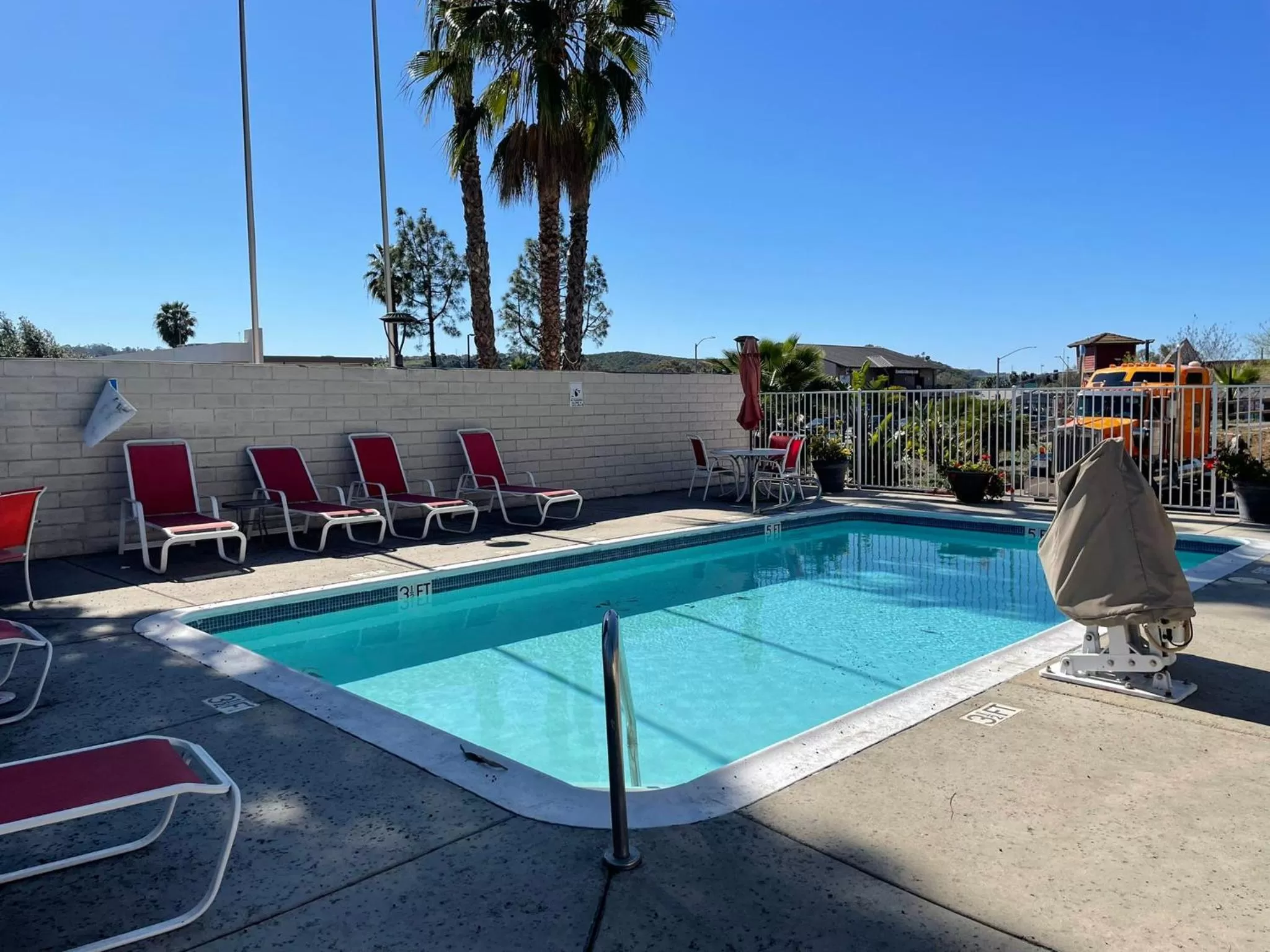 Swimming pool in Ramada by Wyndham San Diego Poway Miramar