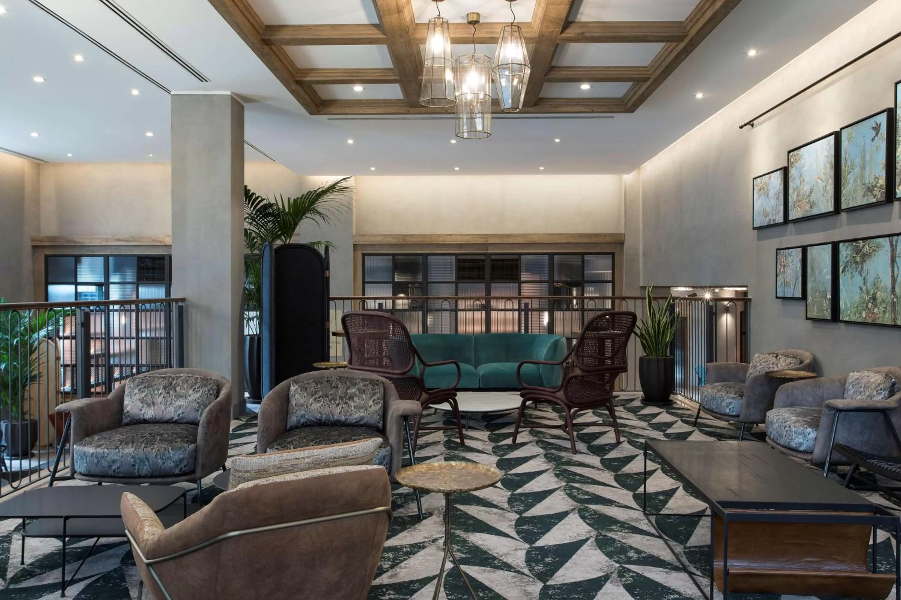 Lobby or reception in DoubleTree By Hilton Rome Monti