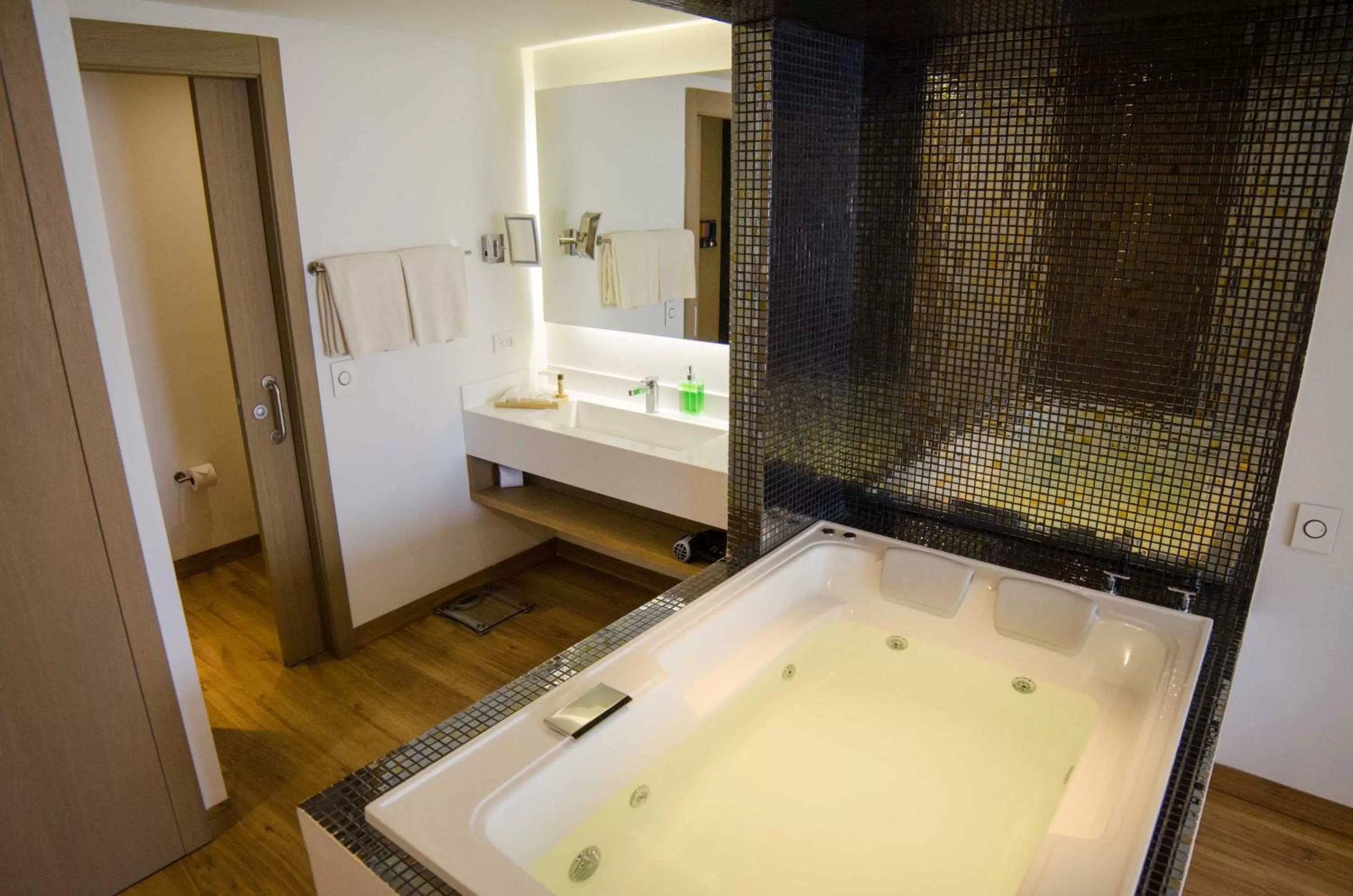 Bathroom in Biohotel Organic Suites Bogotá