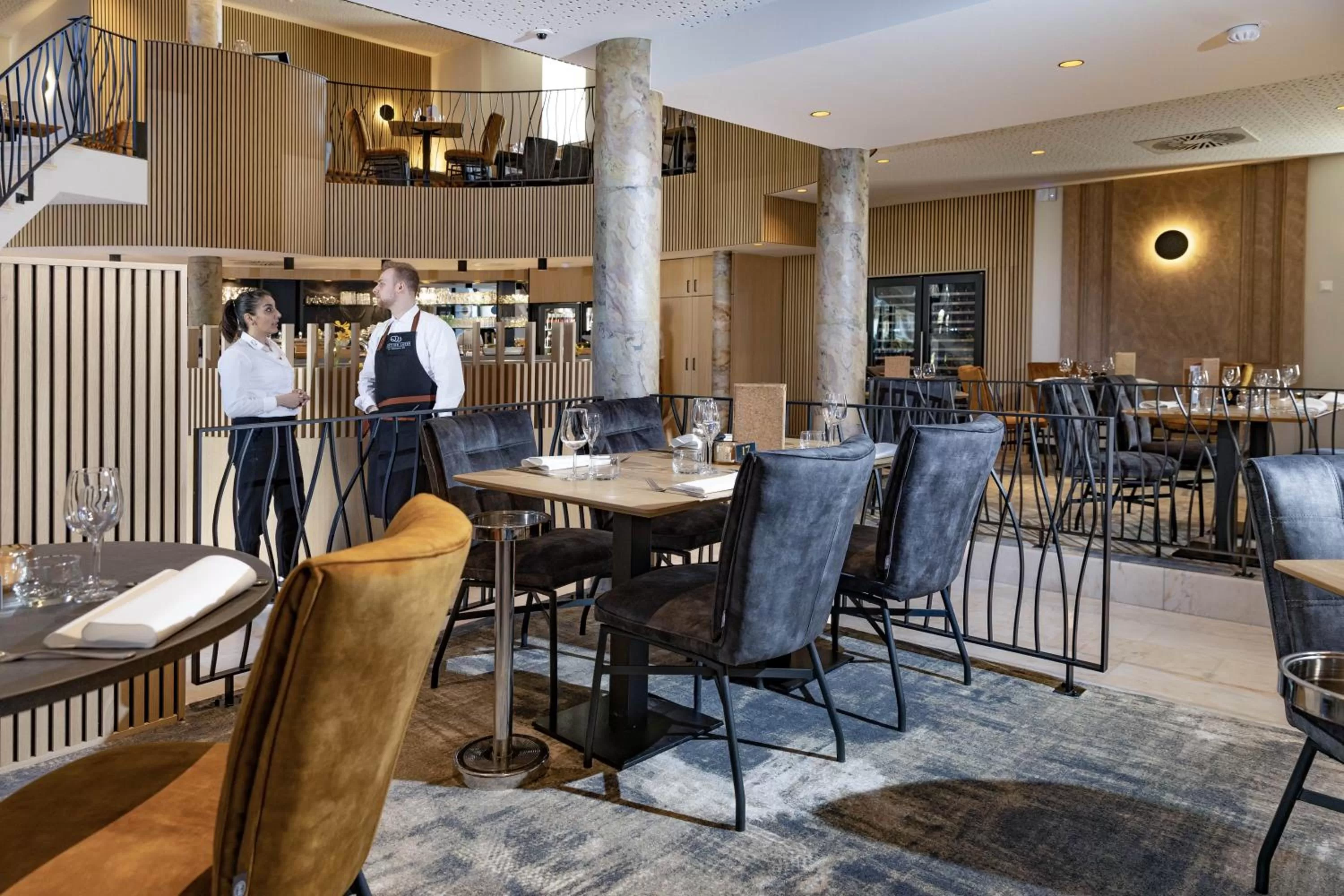 Restaurant/places to eat in Hotel Quartier Latin