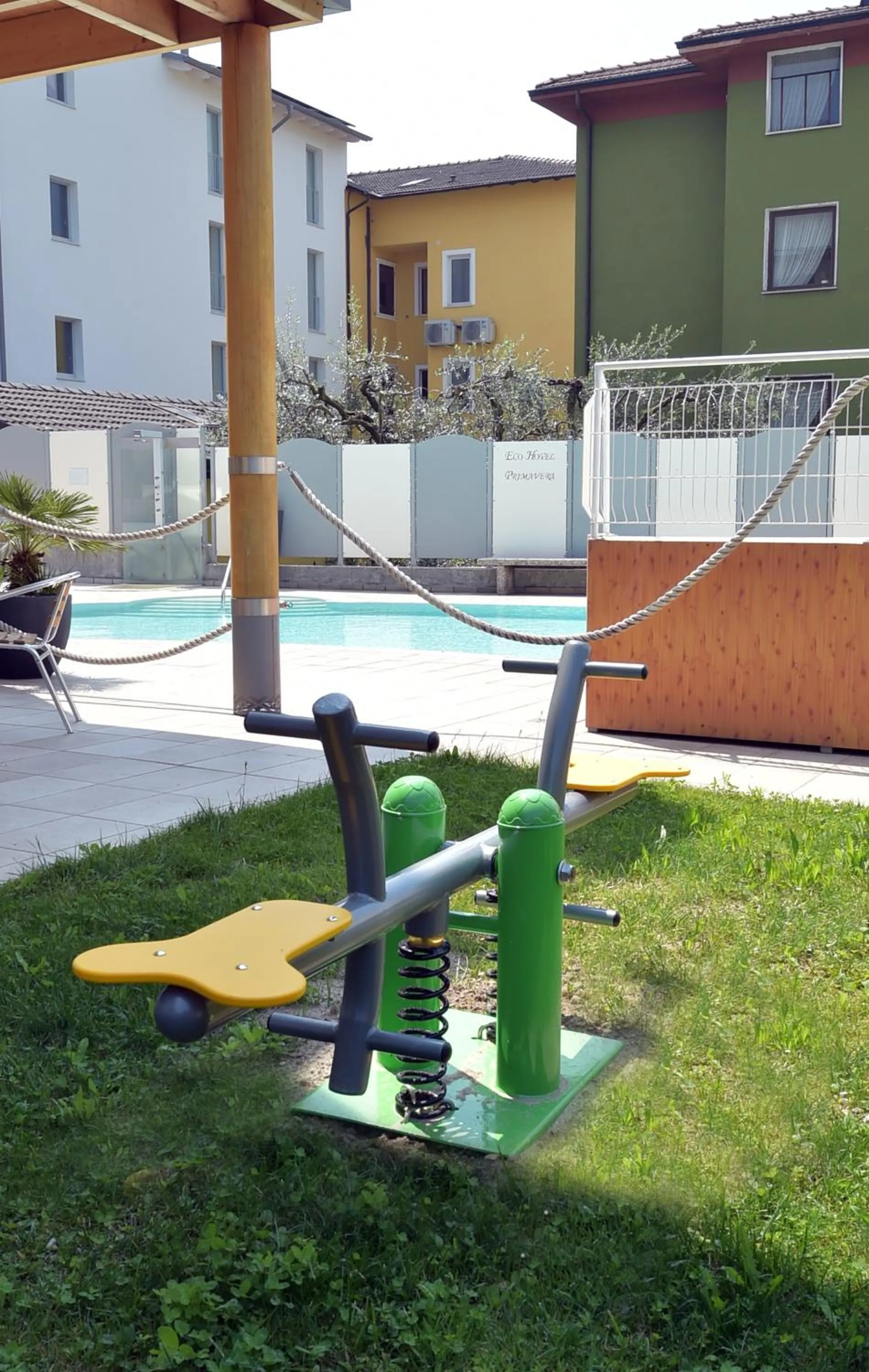 Children play ground in Ecohotel Primavera