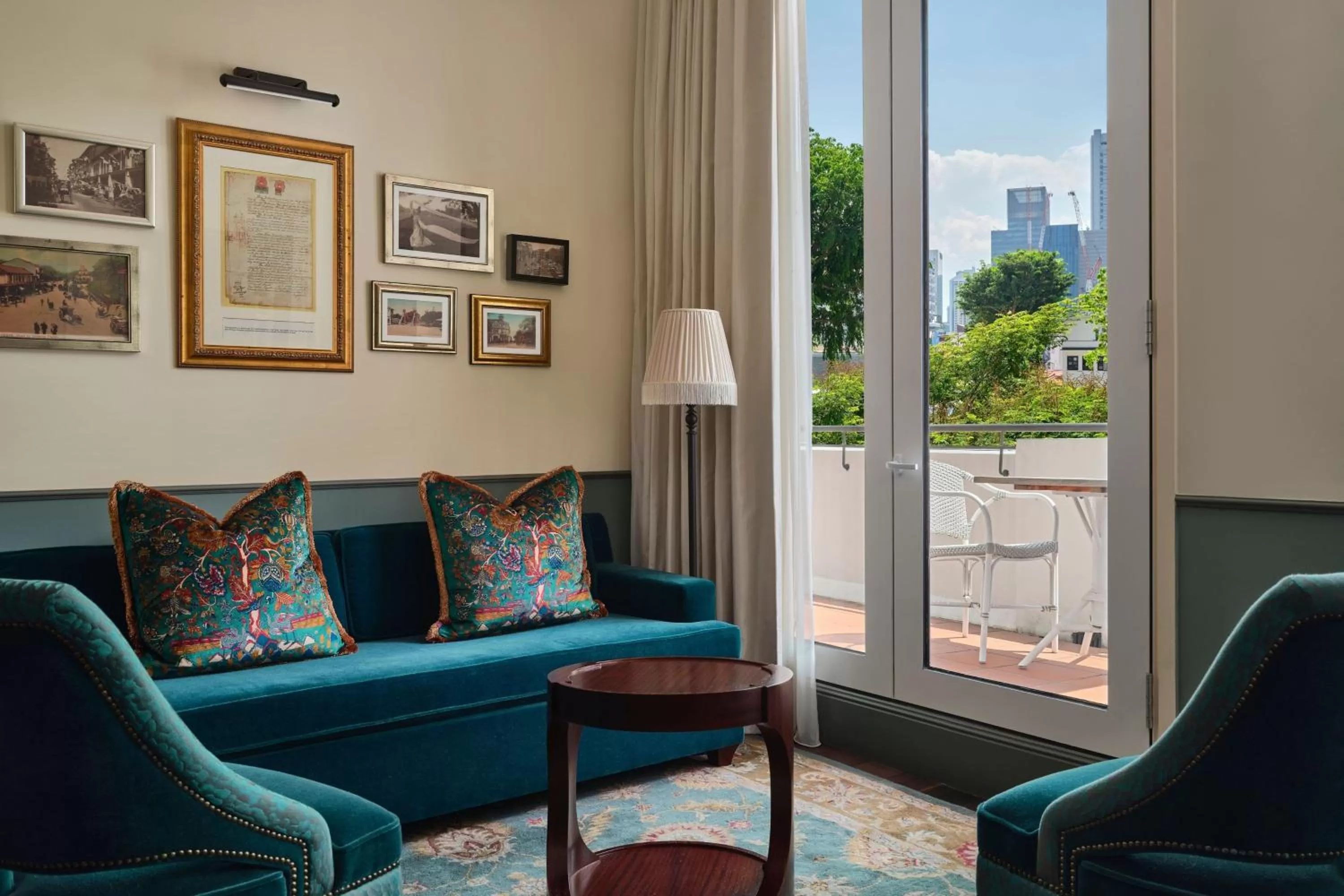 Living room in Maxwell Reserve Singapore, Autograph Collection