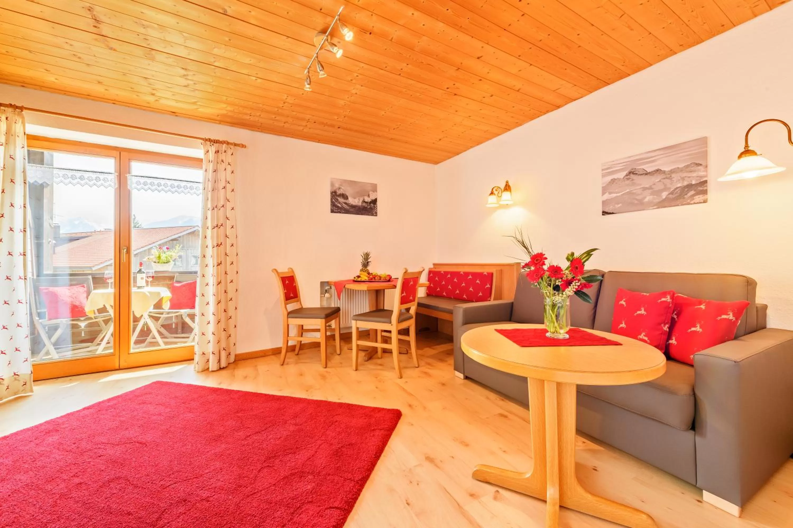 Living room in Familien- und Wellnesshotel "Landhaus Viktoria"