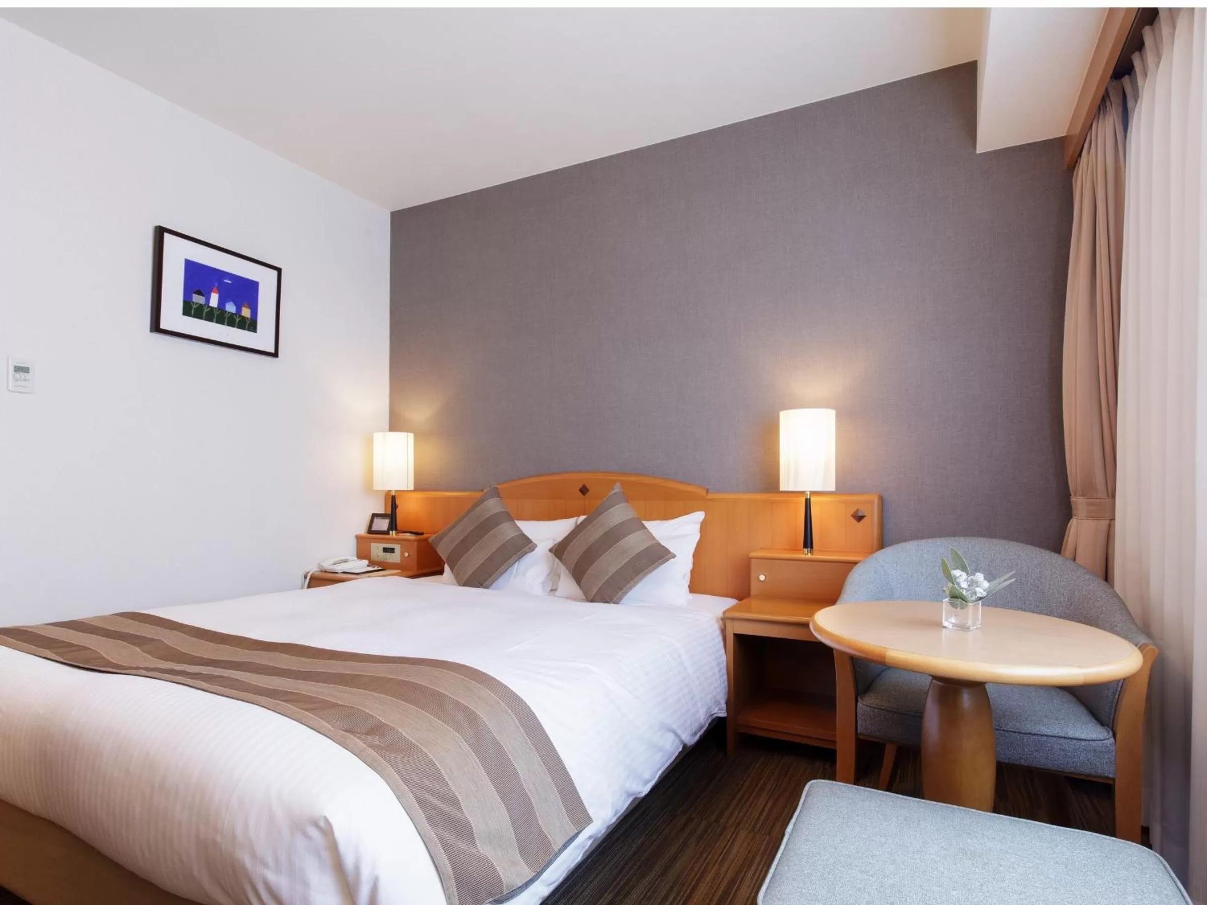 Bedroom, Bed in Okayama Koraku Hotel