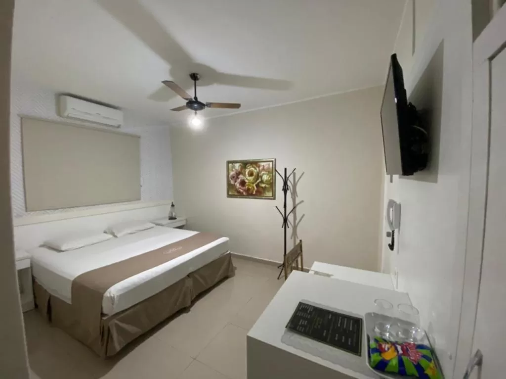 Bed in Hotel Colonial