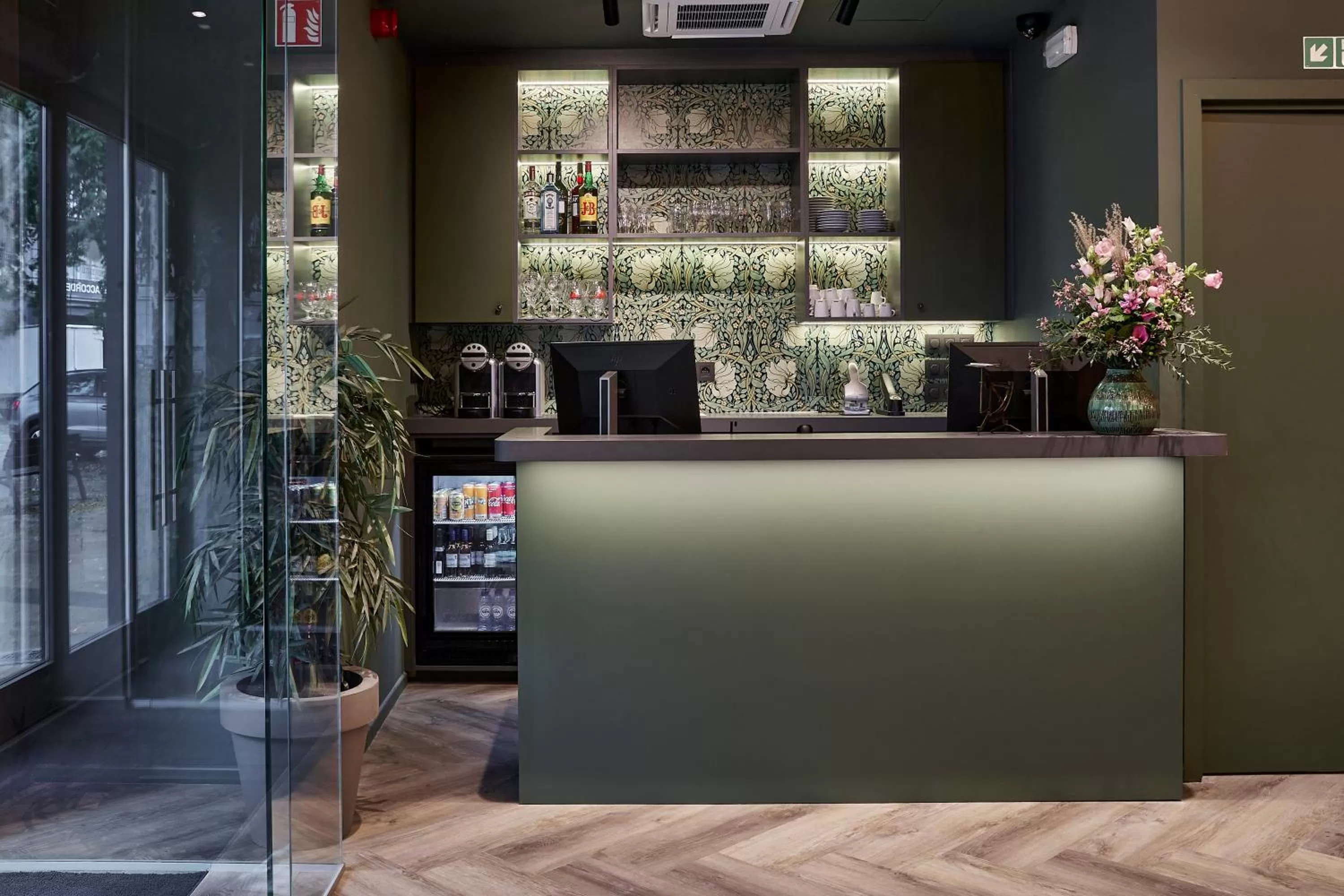 Lobby or reception in Urban Yard Hotel