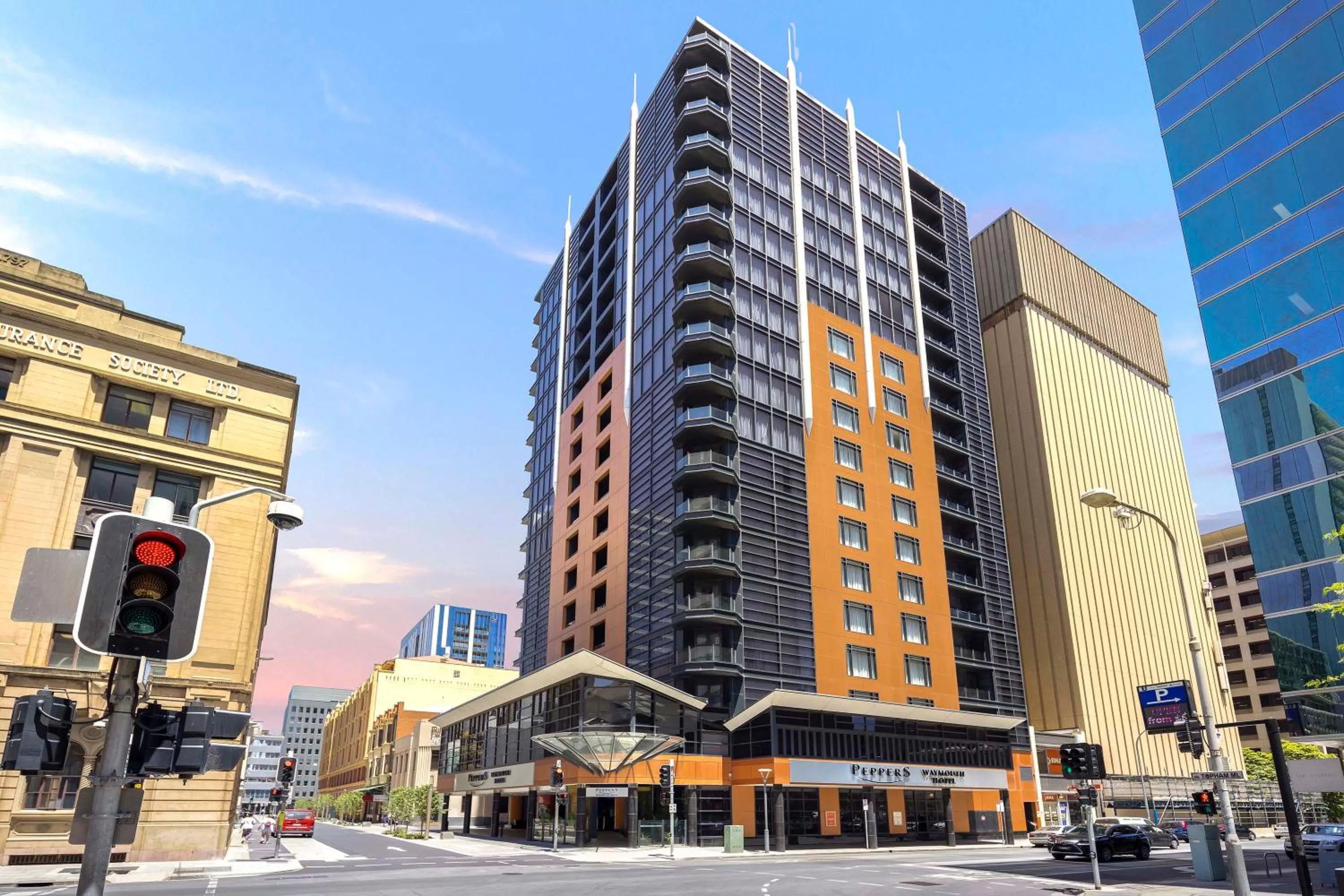 Property building in Peppers Waymouth Hotel