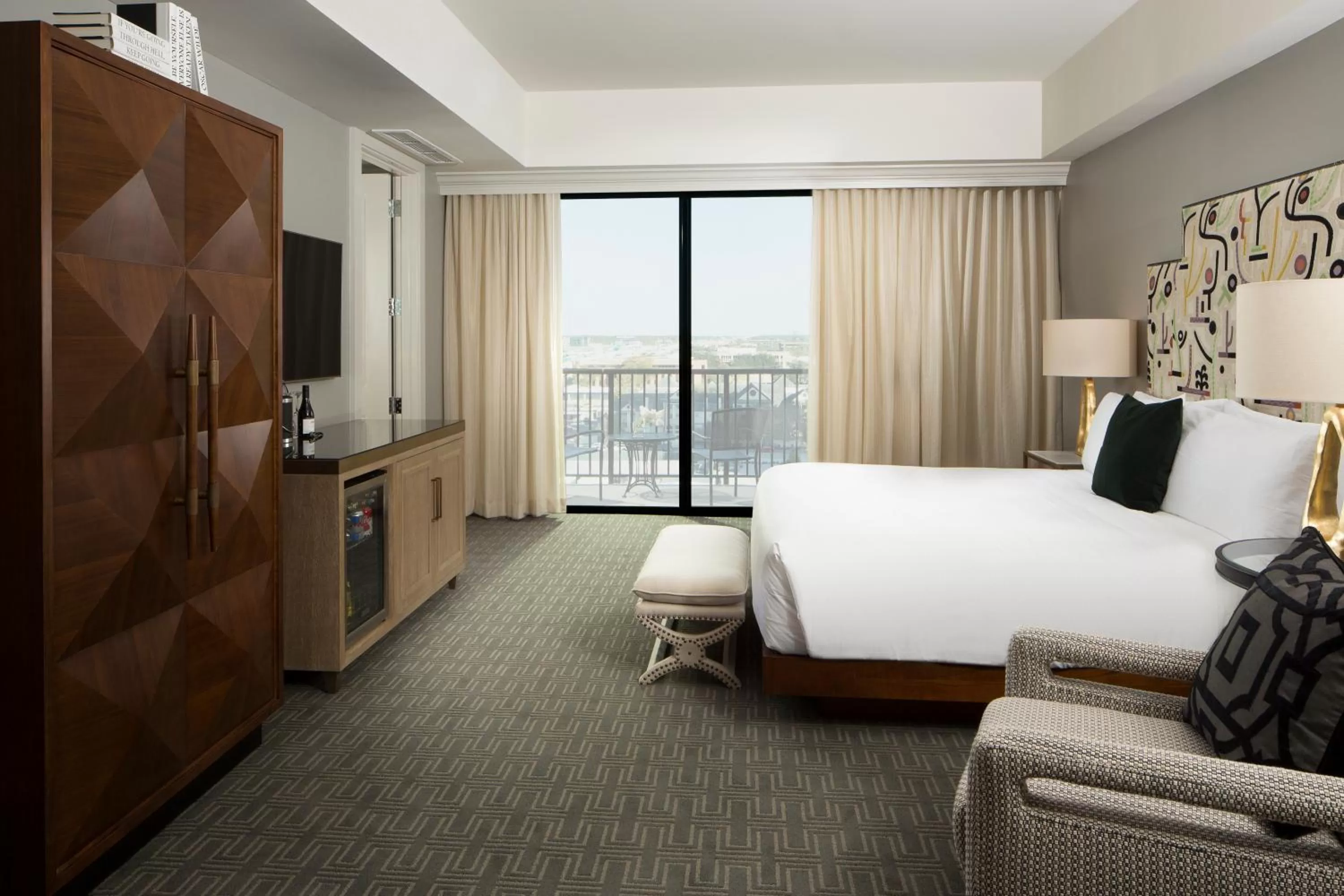 Photo of the whole room, Bed in Hotel ZaZa Houston Memorial City