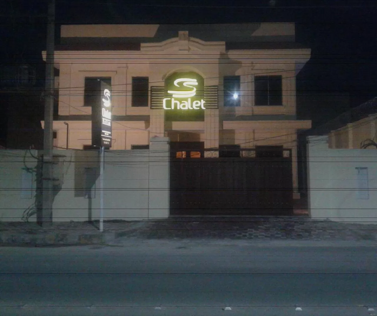 Facade/entrance in S Chalet Multan