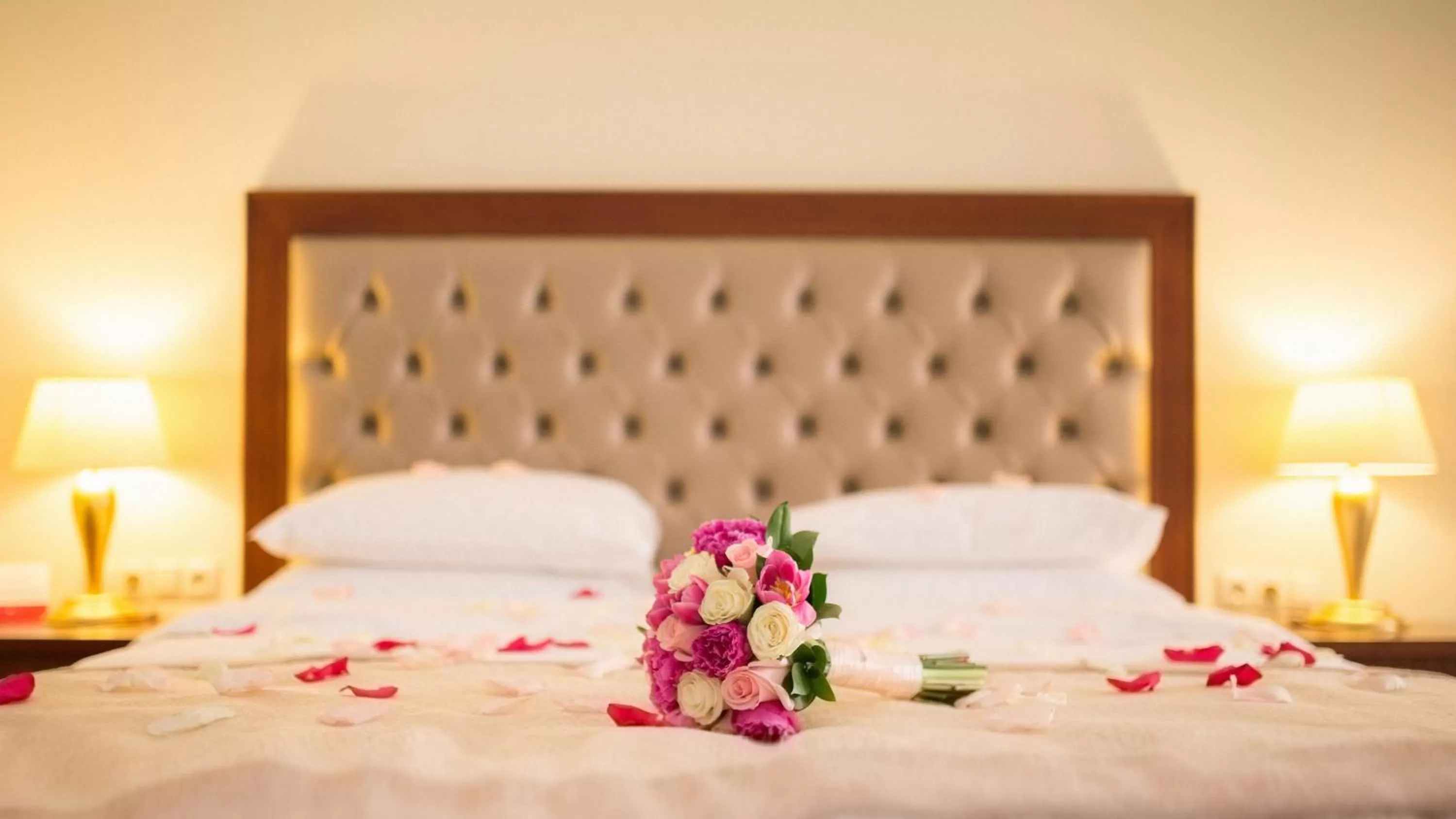 Bed in Ramada by Wyndham Almaty