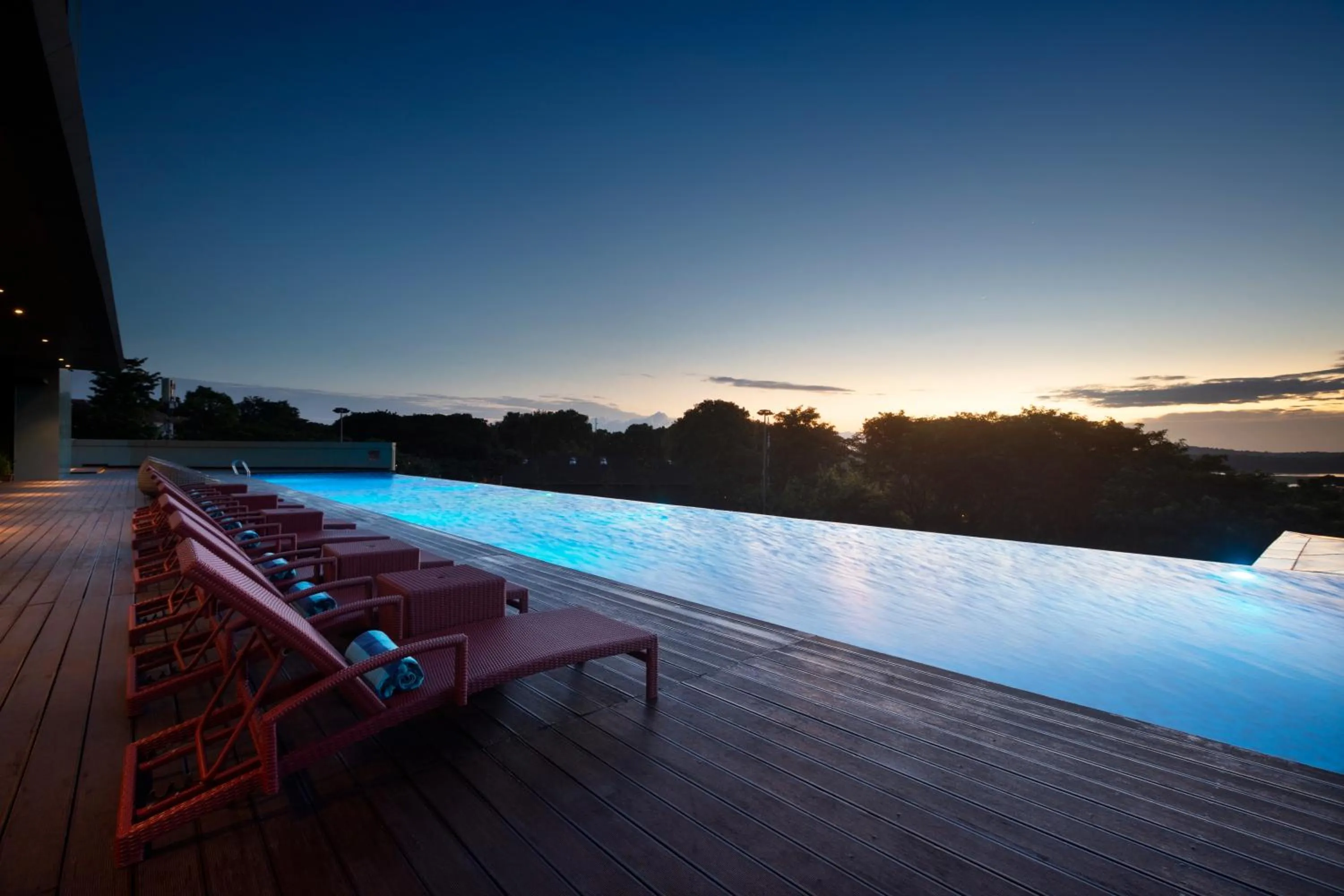 Swimming pool in Panbil Residence Serviced Apartment