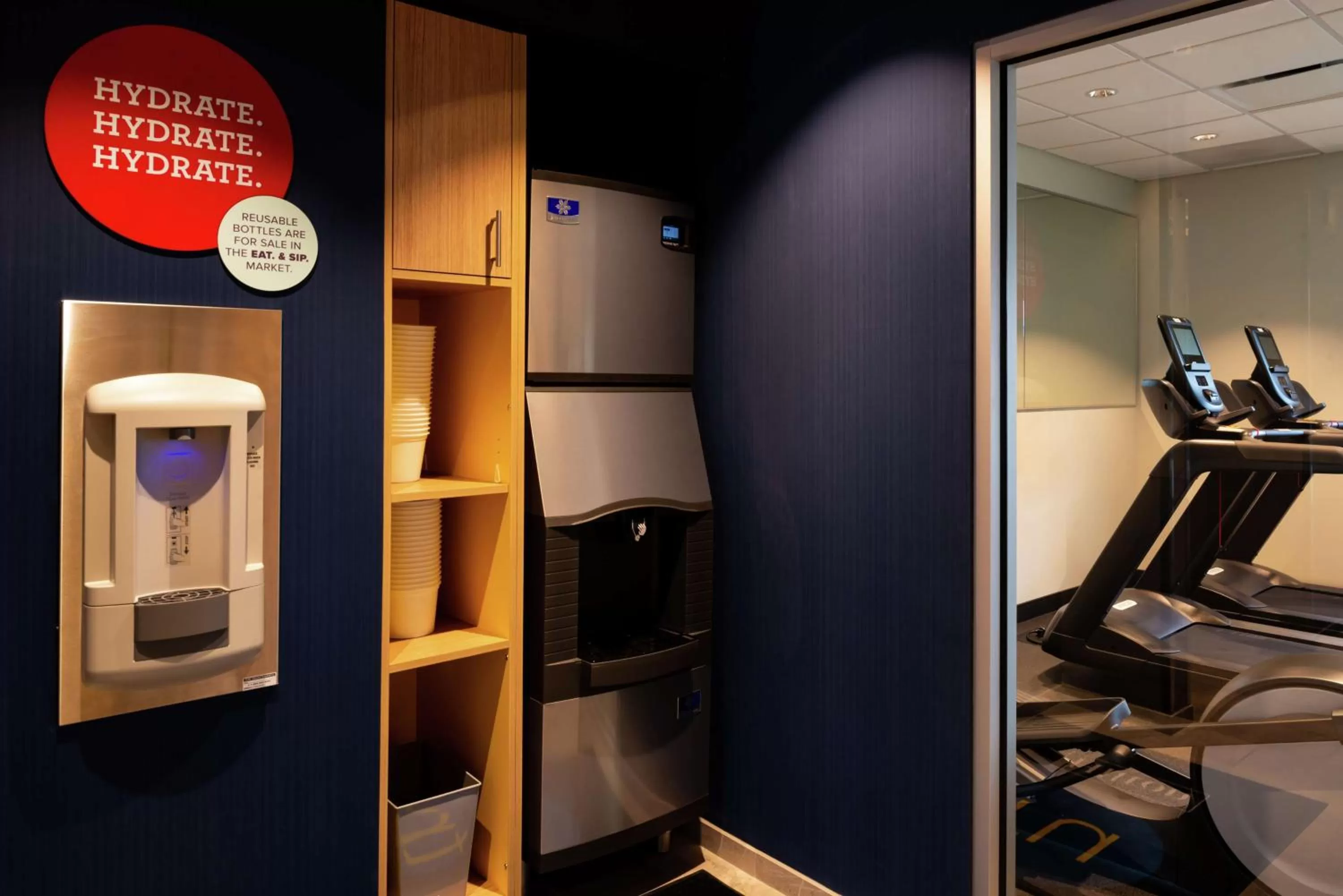 Fitness centre/facilities in Tru By Hilton Staunton