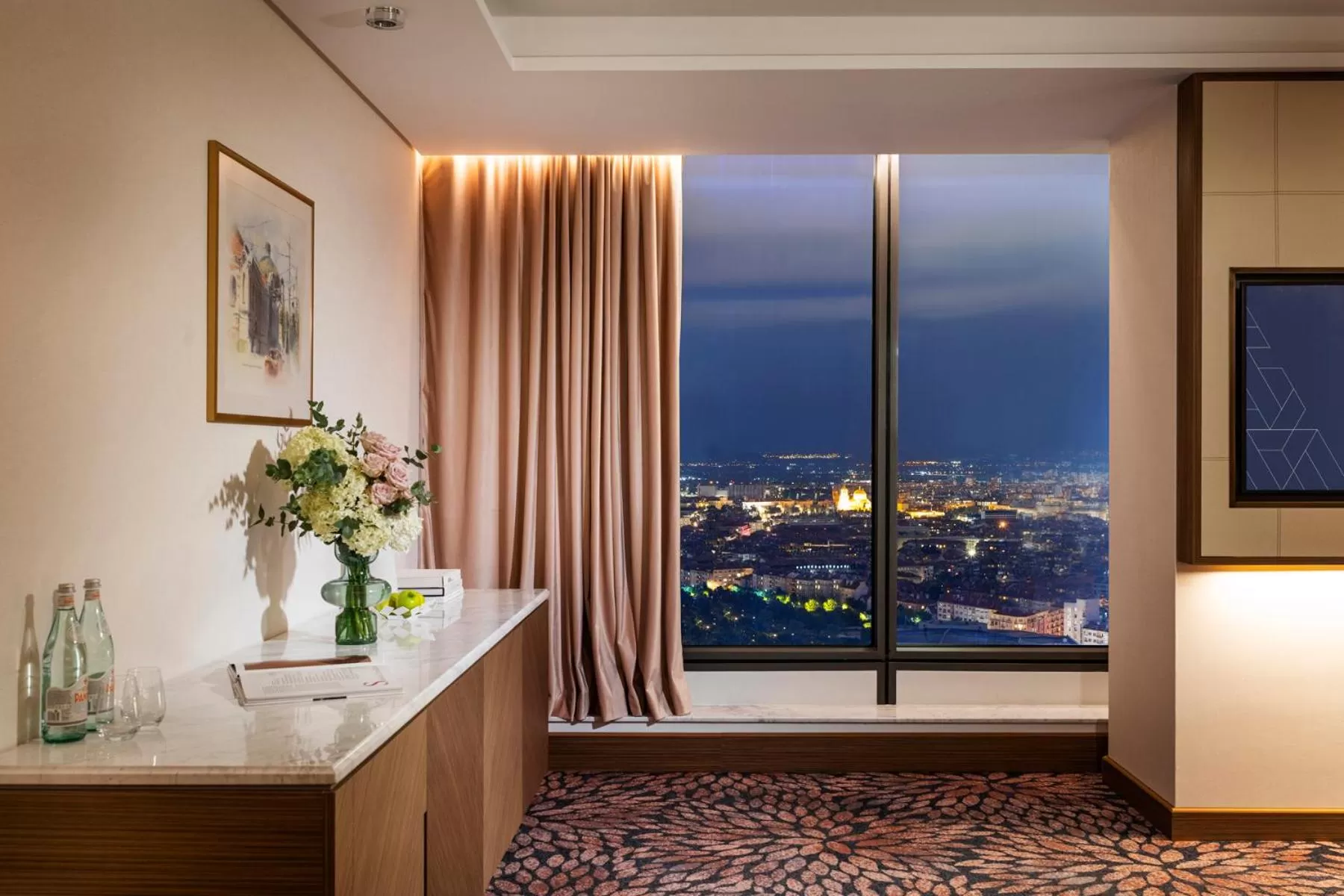 Landmark view in Grand Hotel Millennium Sofia