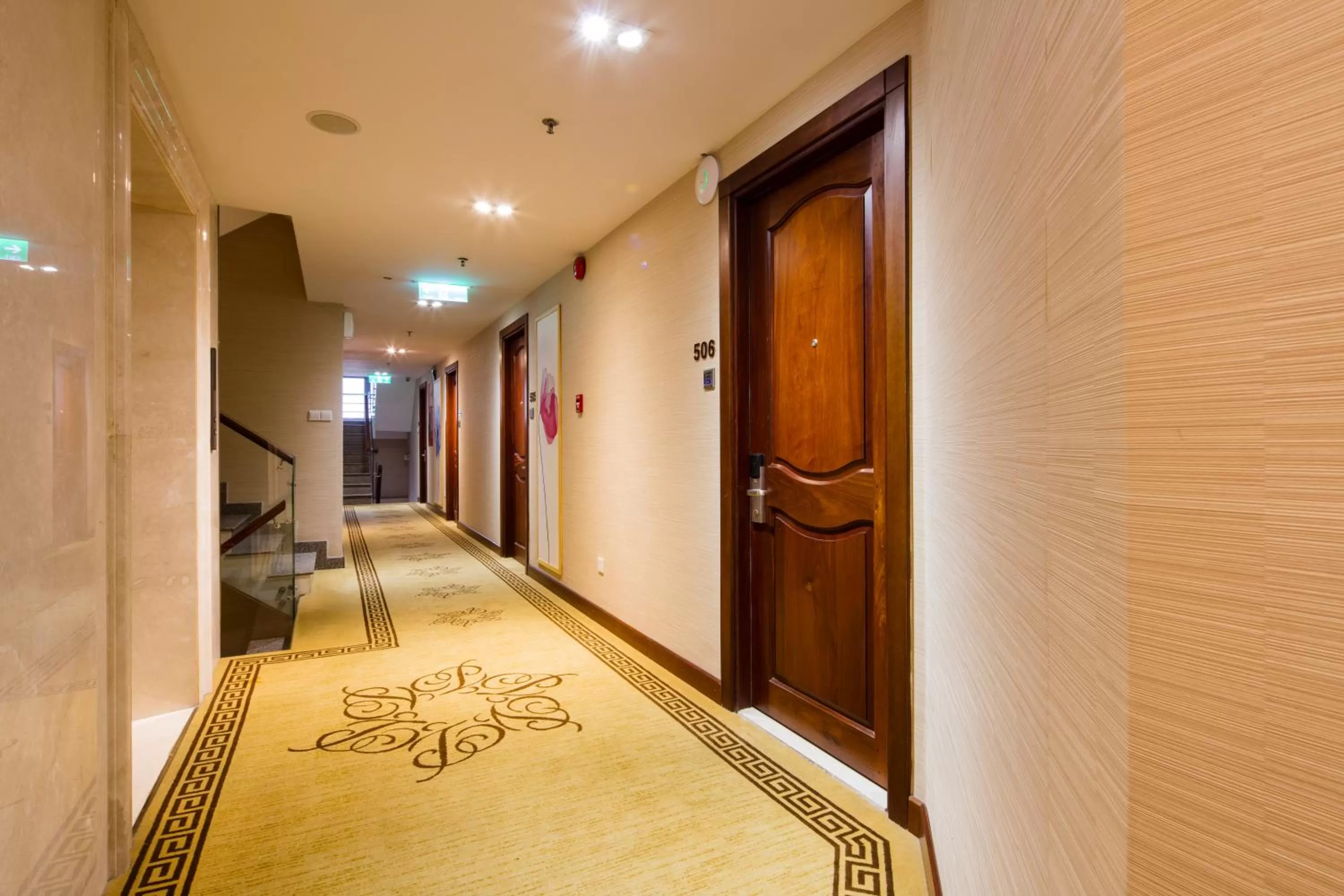 Floor plan in Paradise Saigon Boutique Hotel & Spa