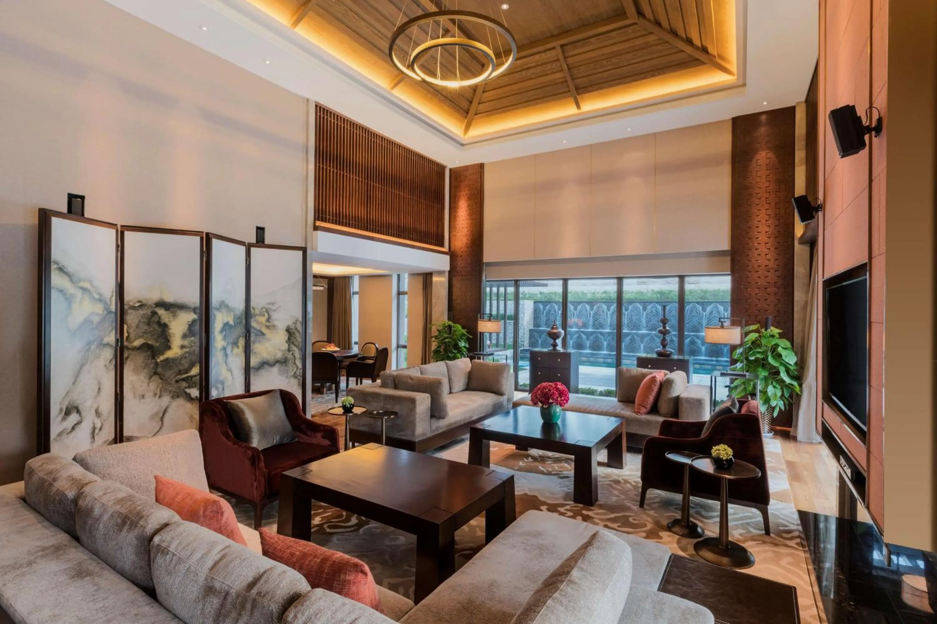 Photo of the whole room in Hyatt Regency Xi'an