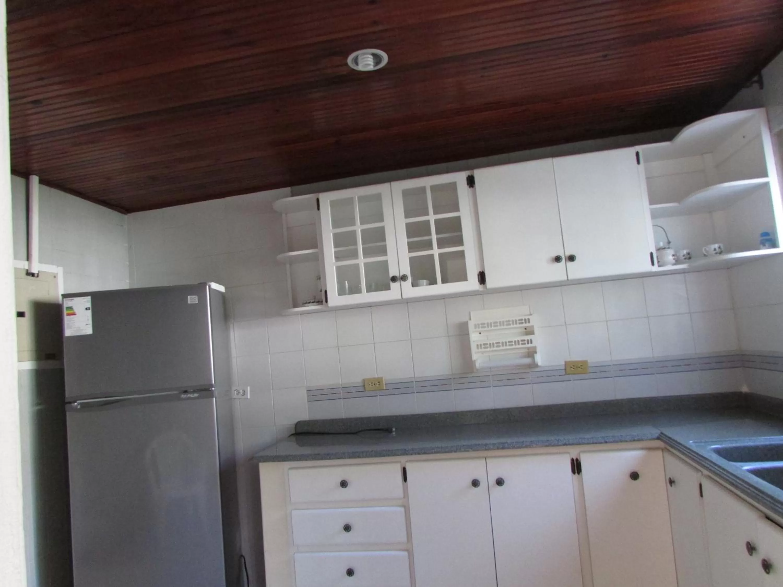 Kitchen or kitchenette in Posada Hostal Miss Marlly