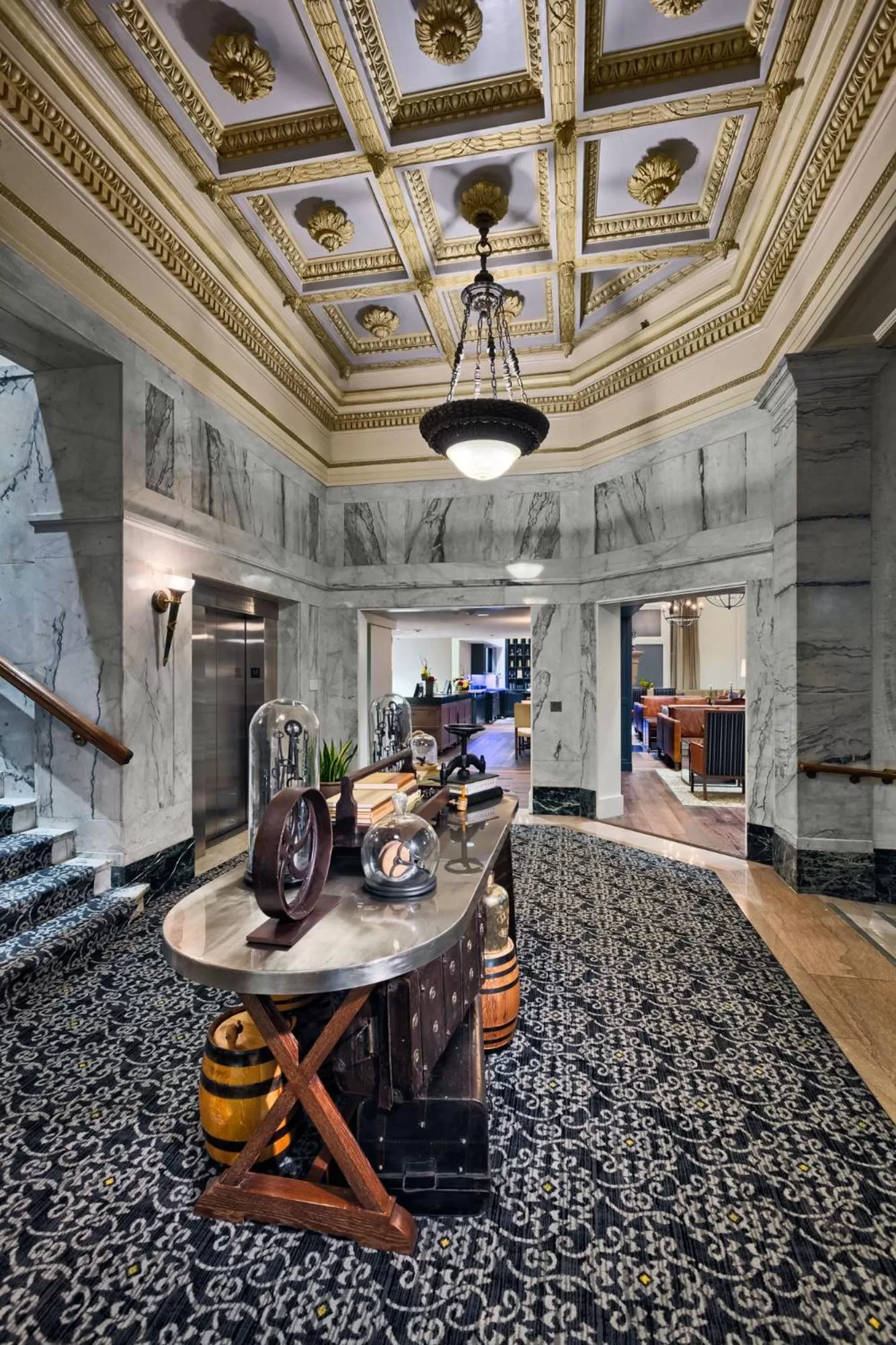 Lobby or reception in Hotel Teatro