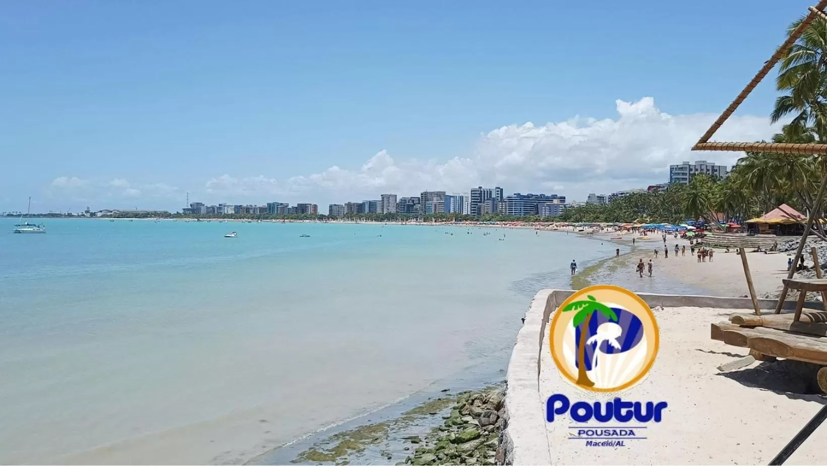 Beach in Poutur Pousada