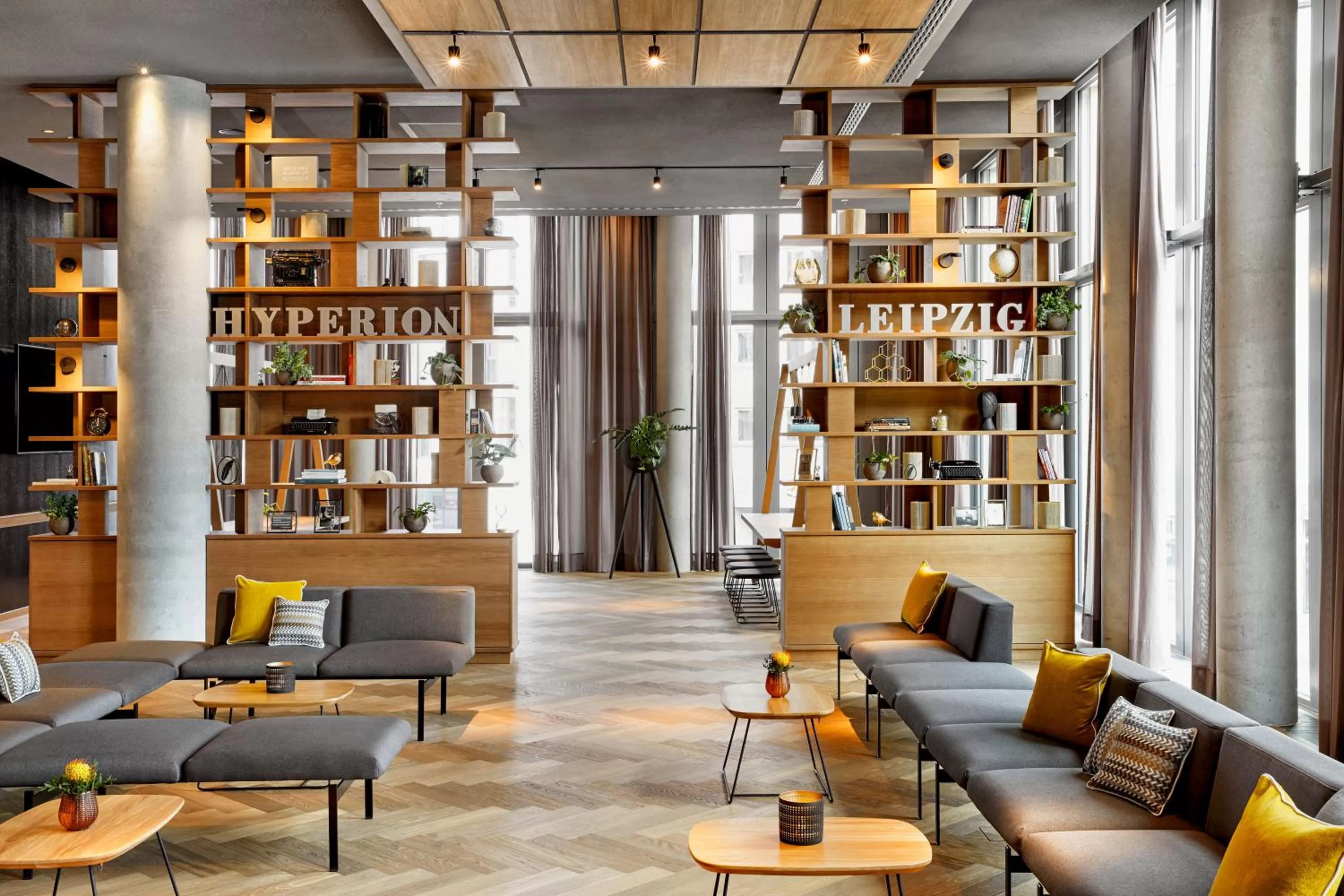 Seating area in HYPERION Hotel Leipzig