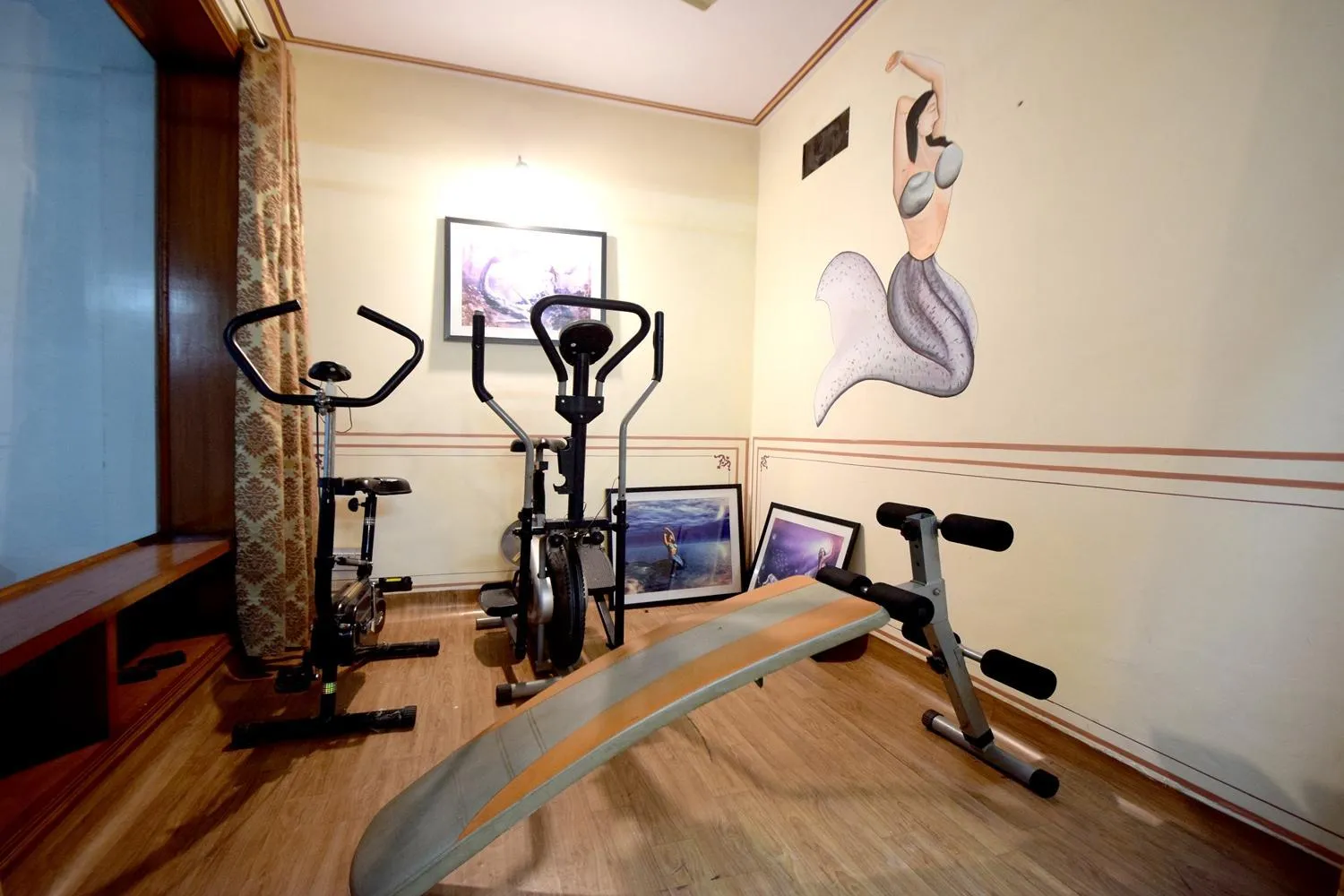 Fitness centre/facilities in Hari Mahal Palace by Pachar Group