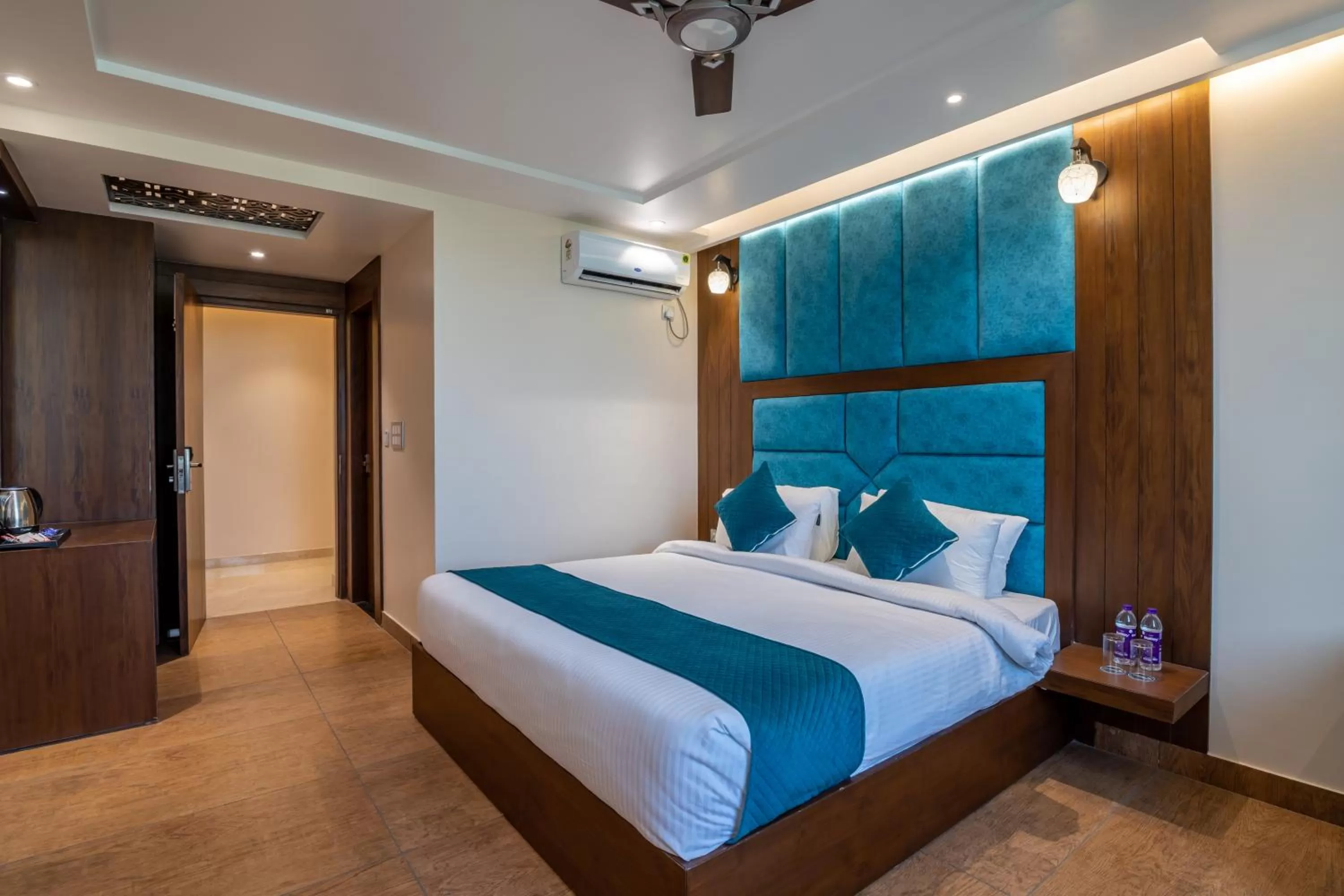 Bed in HOTEL VIVAAN REGENCY