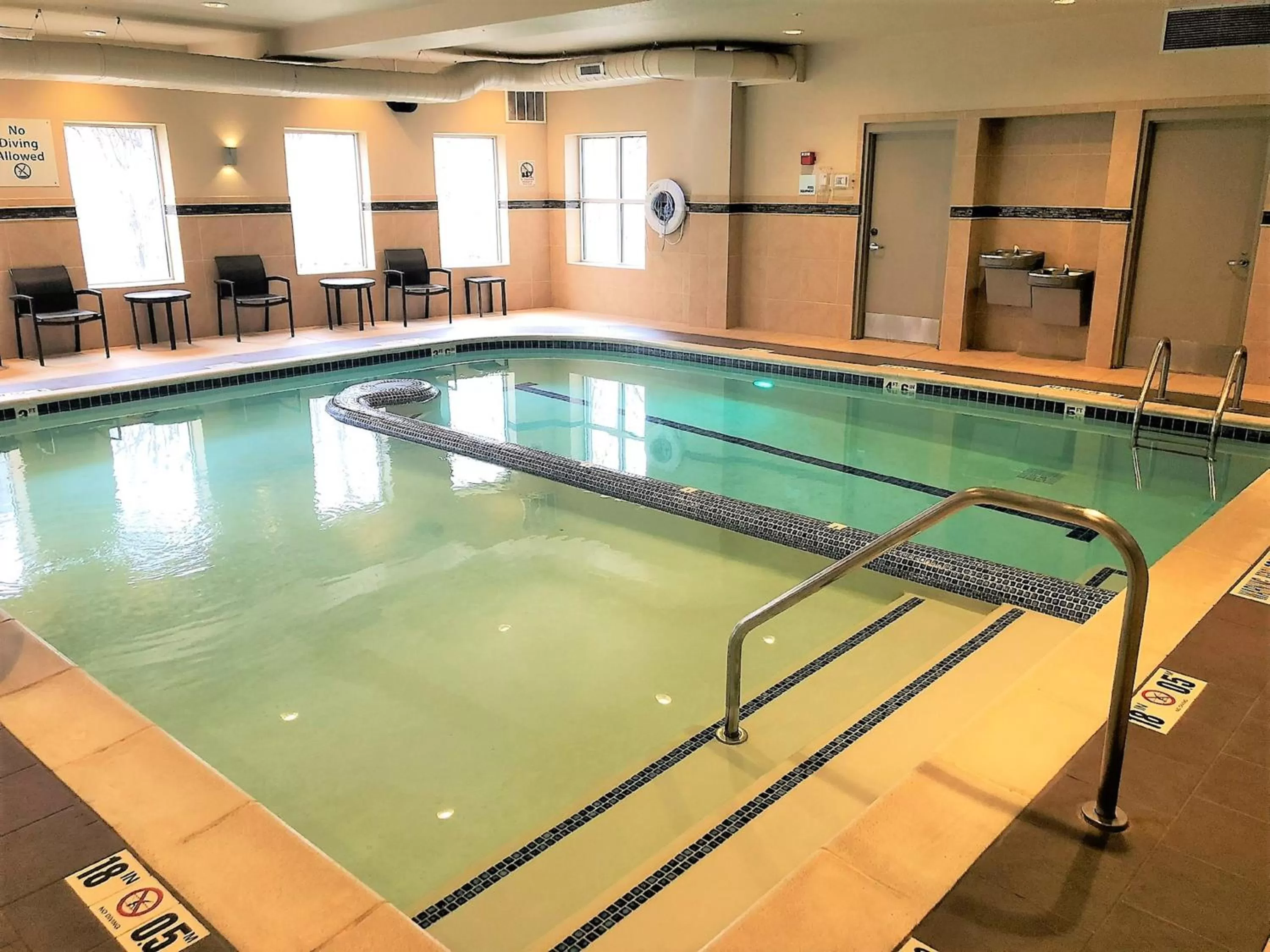 Swimming pool in Holiday Inn Express & Suites Plymouth - Ann Arbor Area by IHG