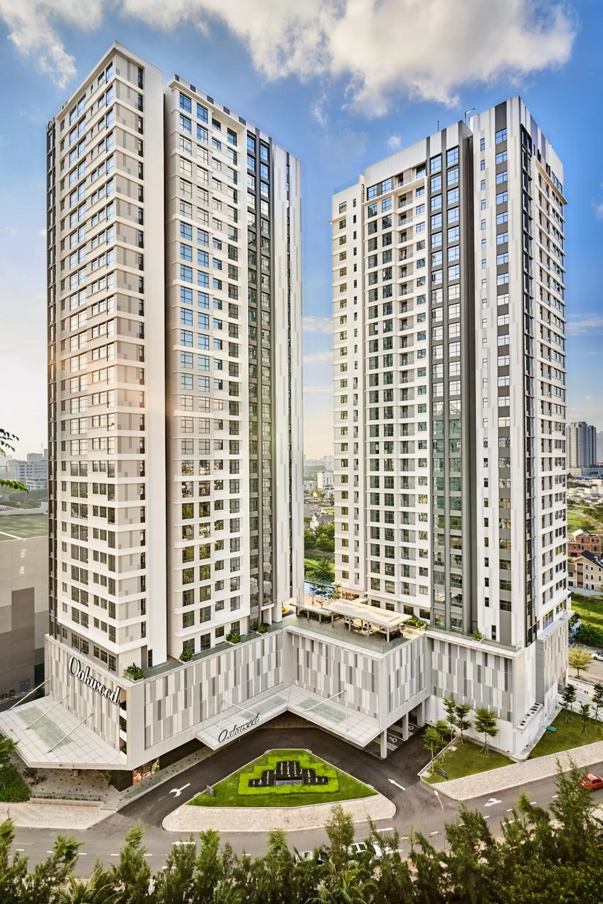 Property building in Oakwood Residence Saigon