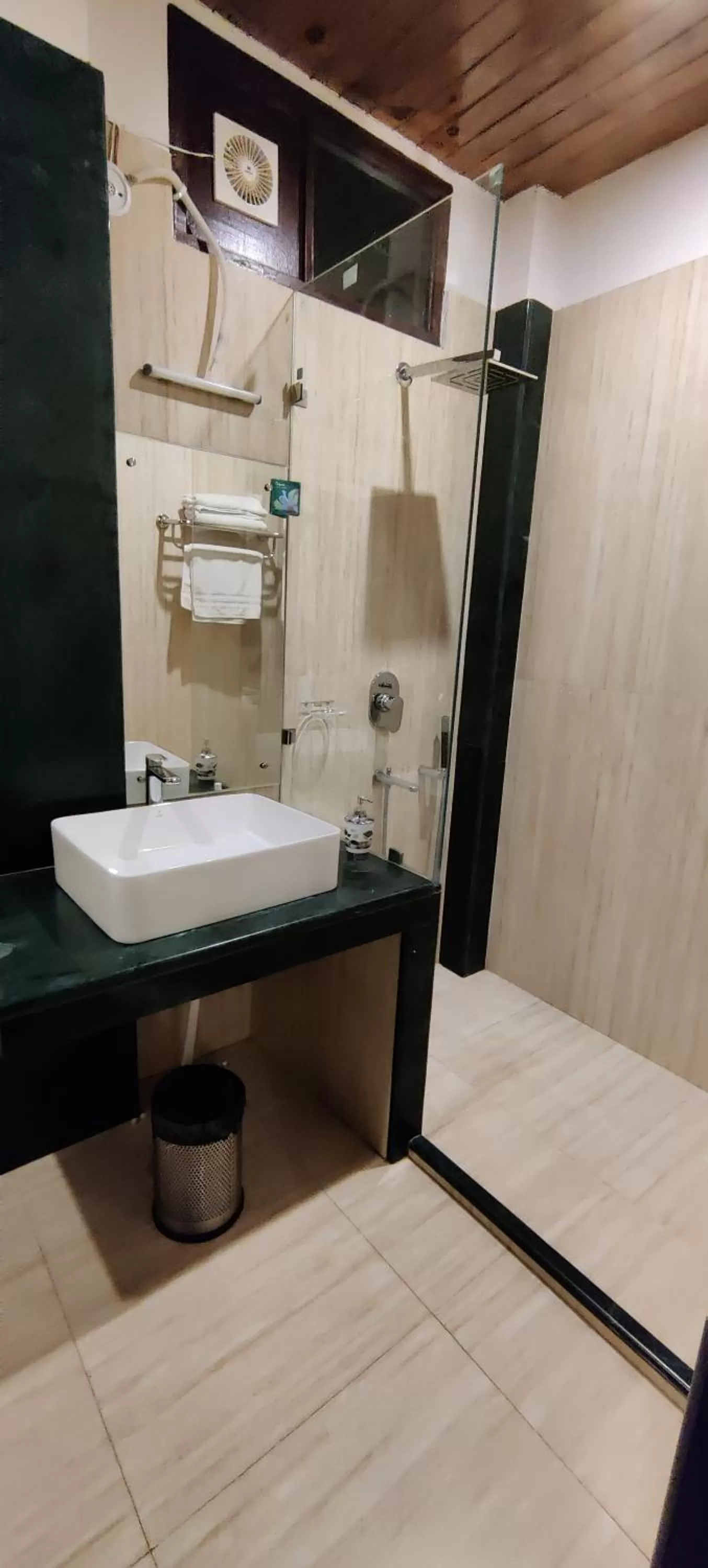 Bathroom in DreamCatcher By Samyati Hotels and Resorts