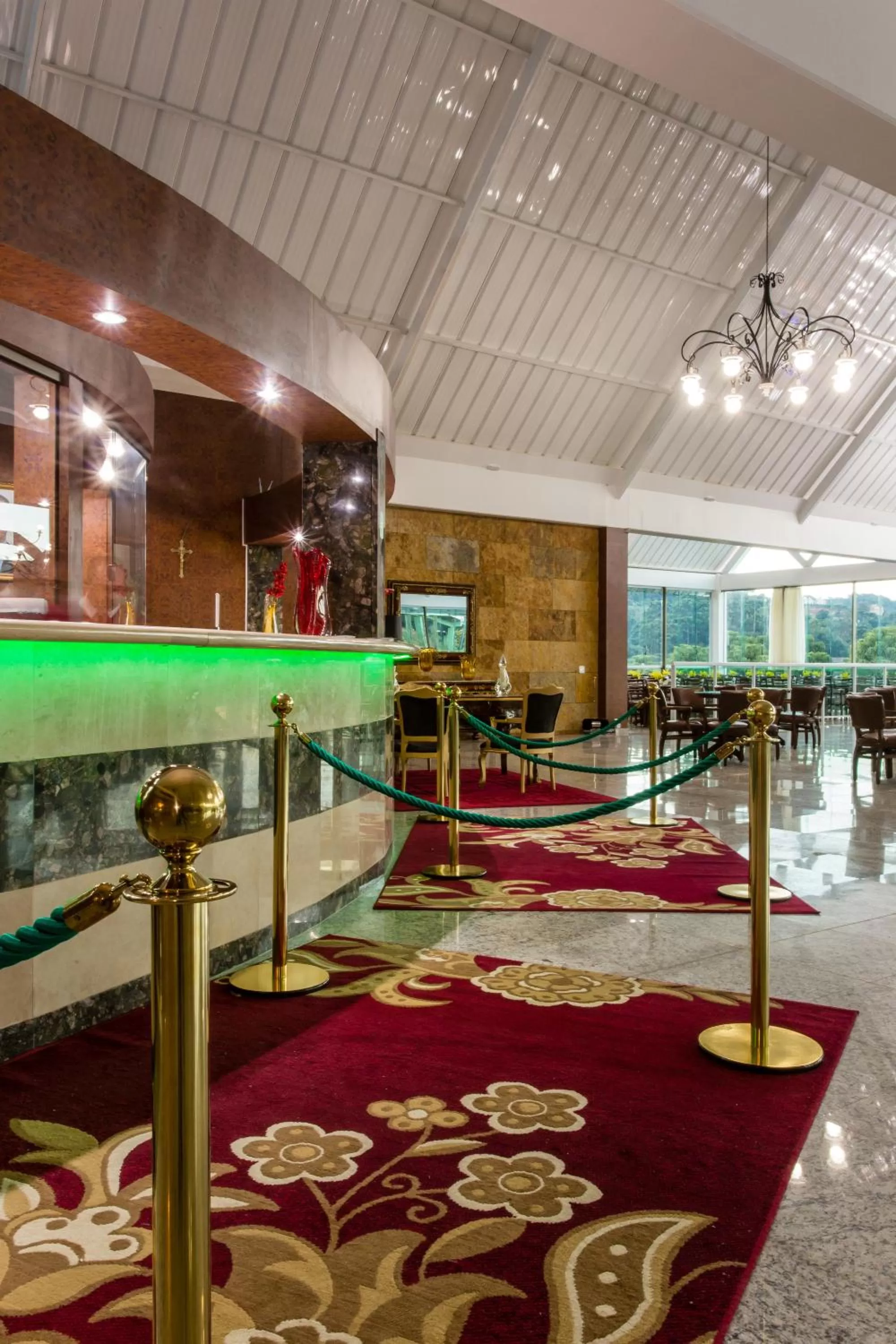 Lobby or reception in Hotel Dan Inn Campos do Jordão