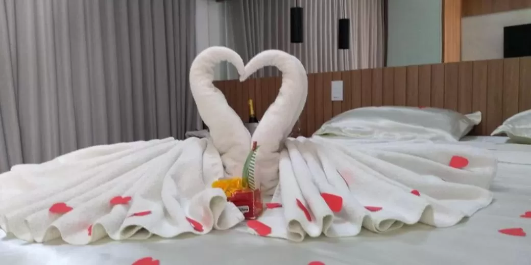 Bed in Ocean View Hotel