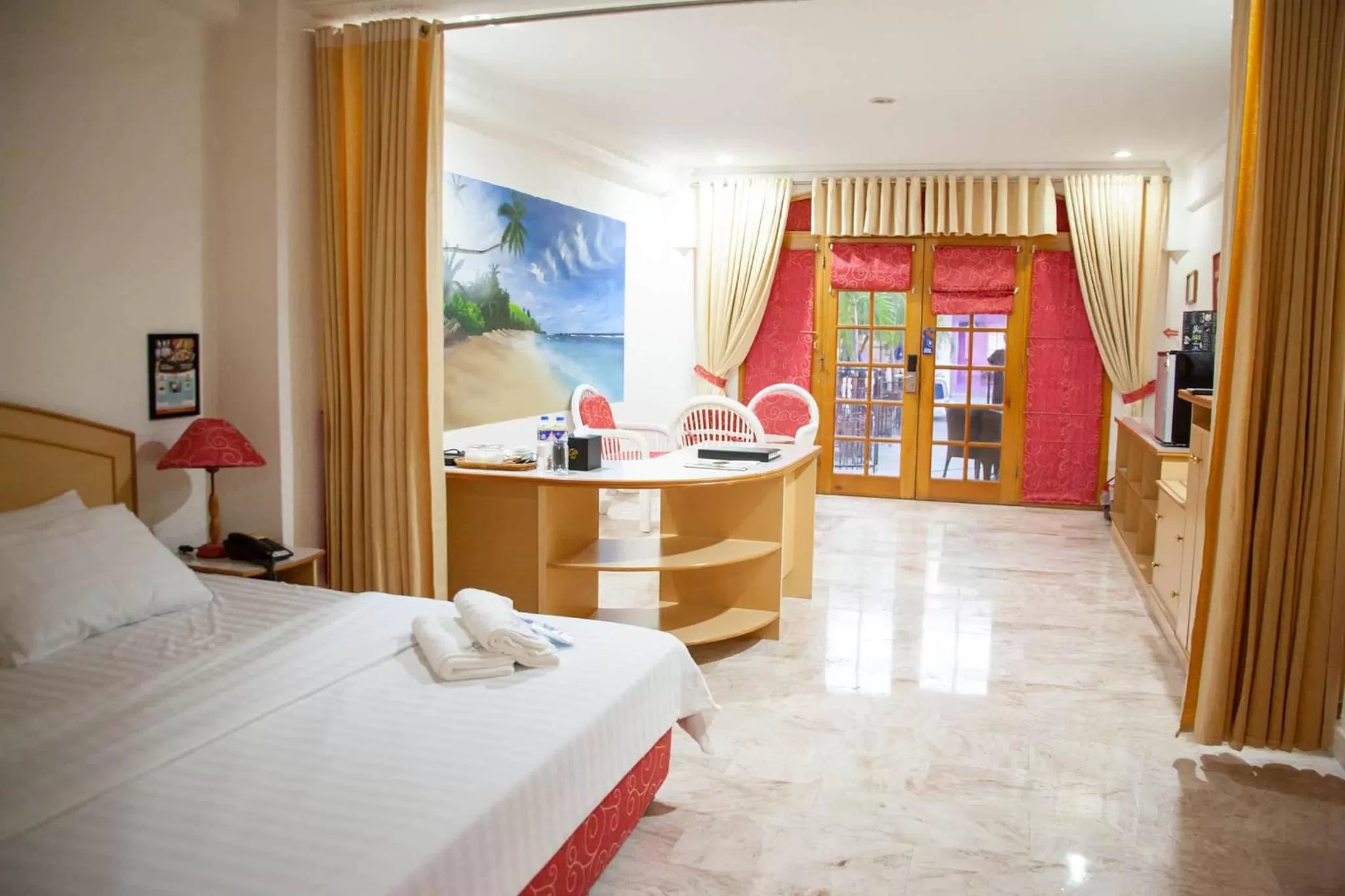 Bed in Clarkton Hotel Apartment