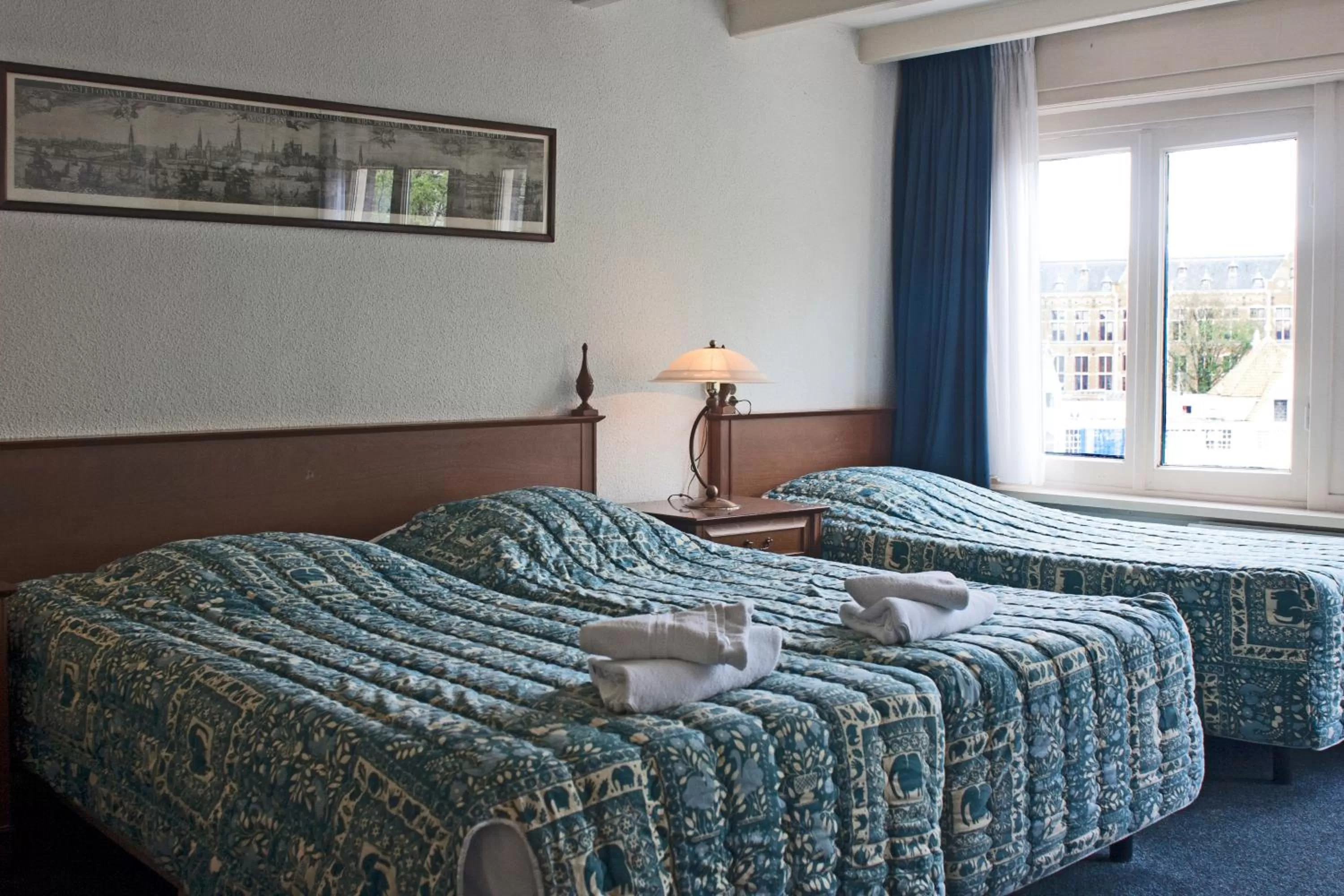 Bed in Hotel Prins Hendrik