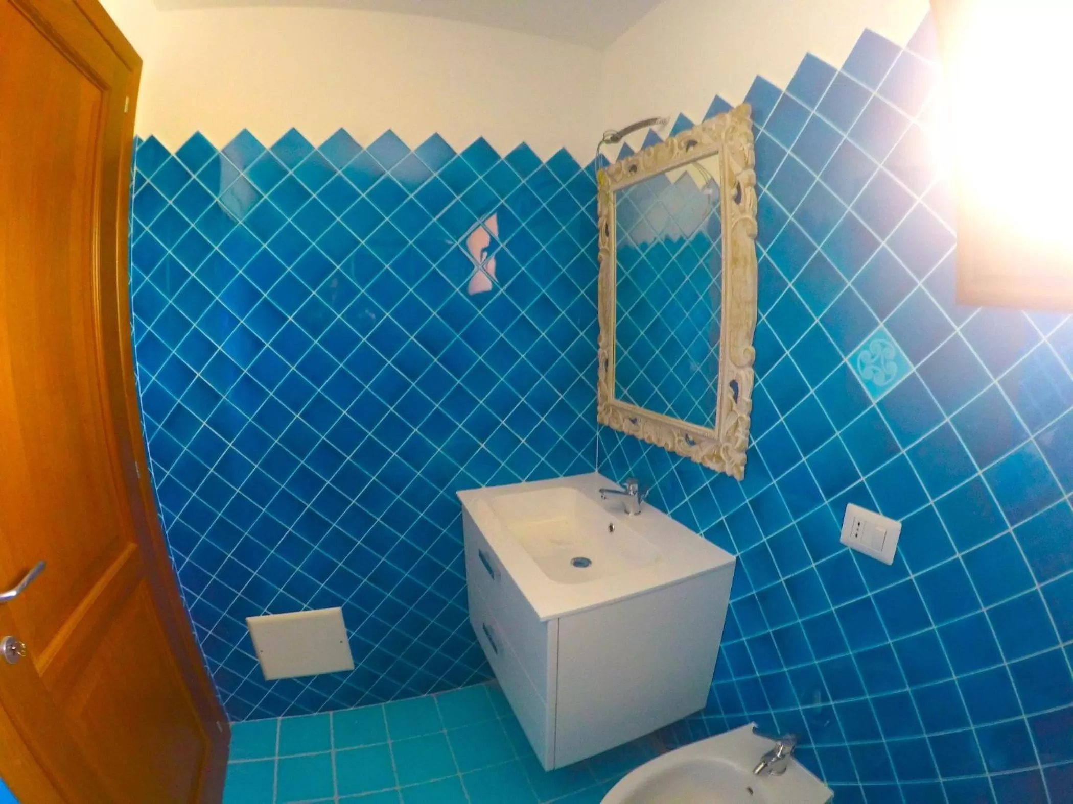 Toilet in QUADRIFOGLIO Affittacamere