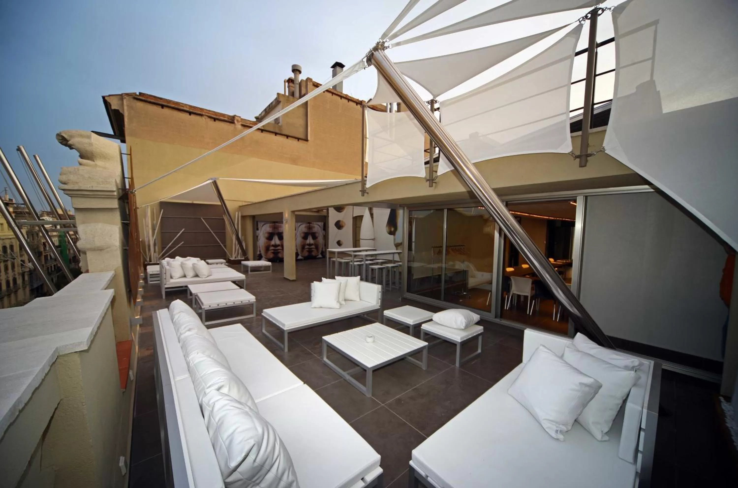 Patio in Hotel Constanza