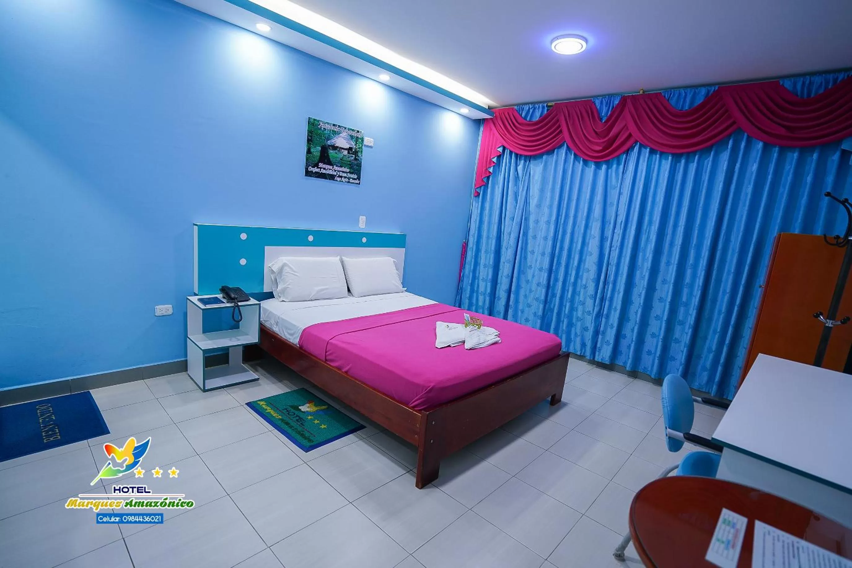 Photo of the whole room, Bed in Hotel Marques Amazonico