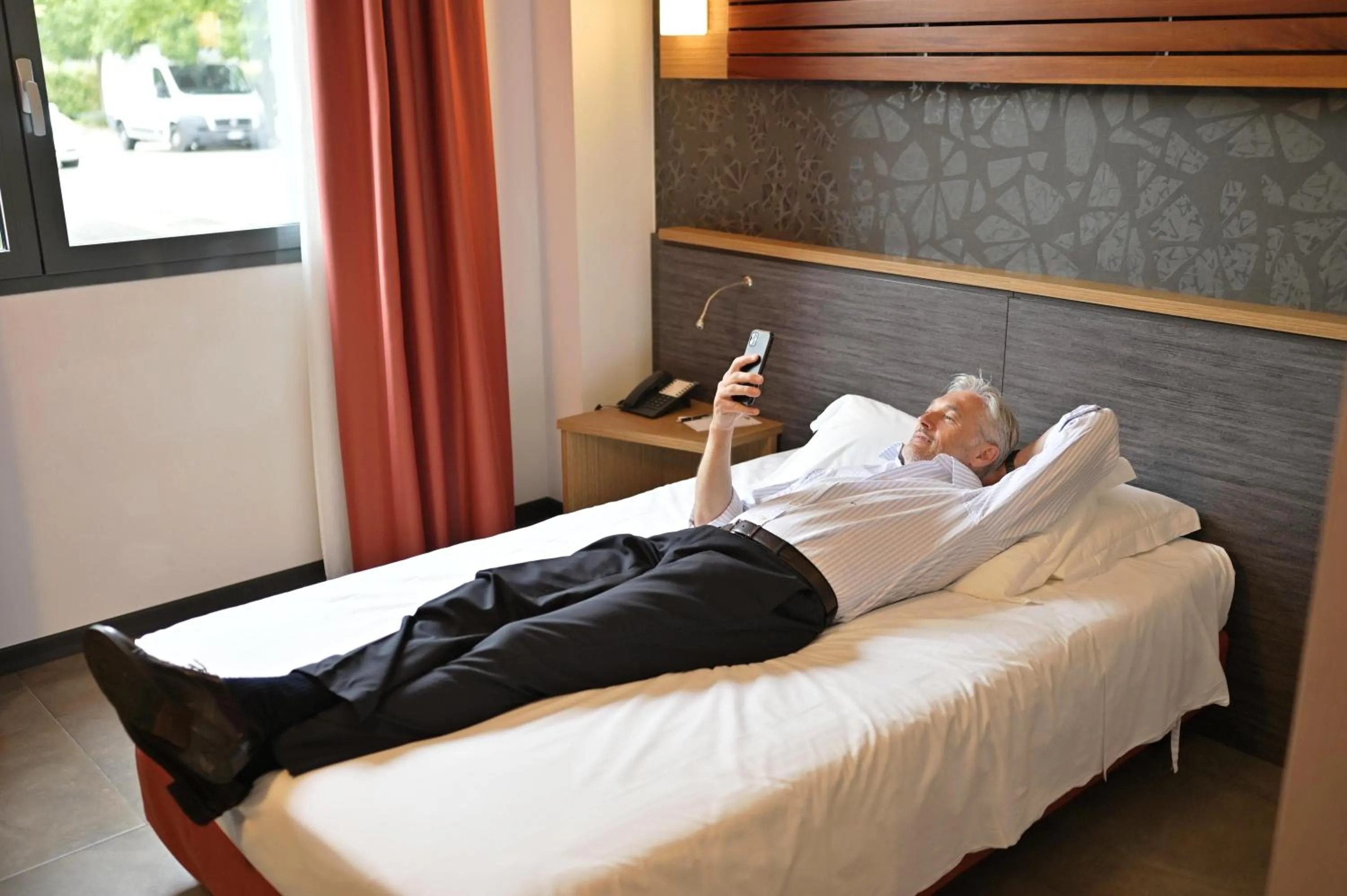 Bedroom, Bed in Hotel Cosmopolitan Bologna