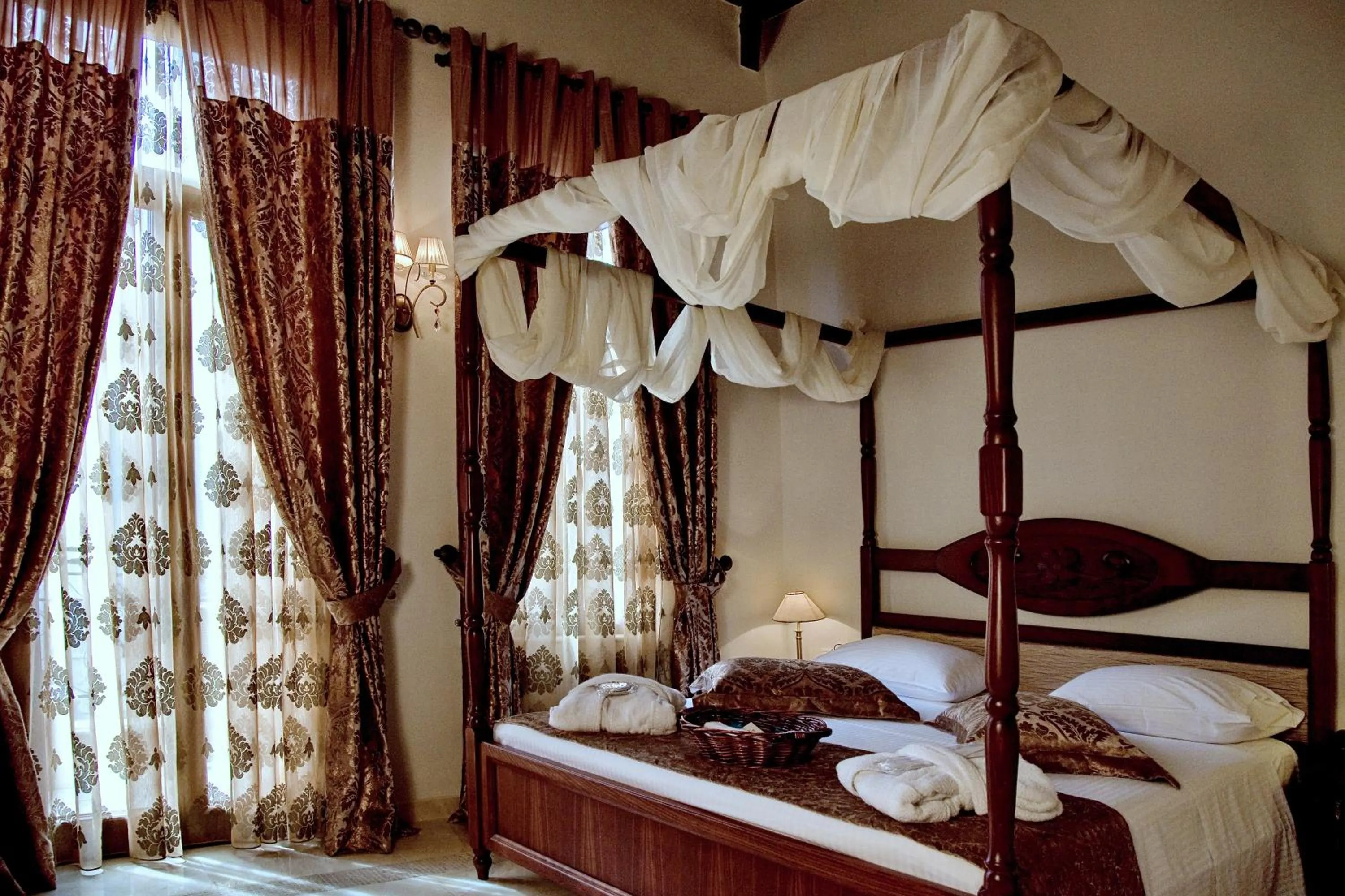 Bed in Antica Dimora Suites