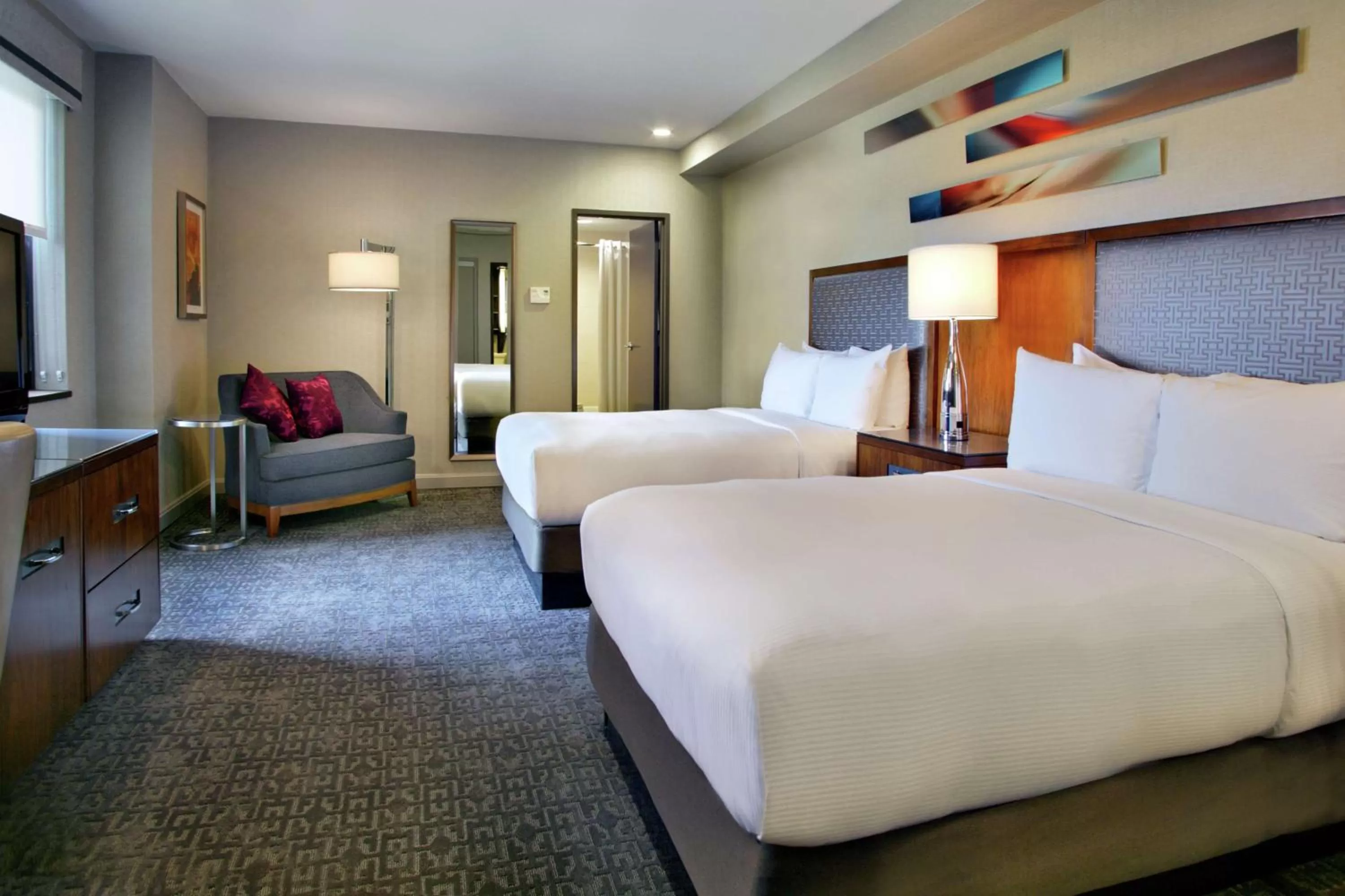 Bedroom, Bed in Hilton Chicago