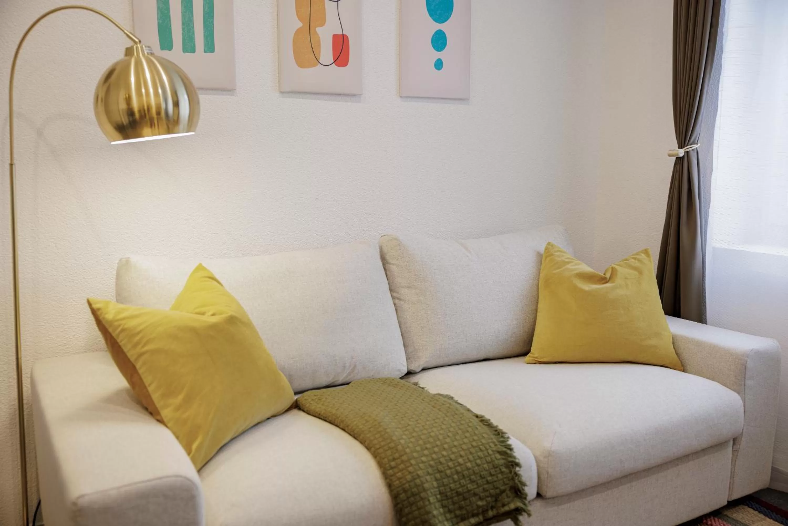 Living room, Bed in EH Apartments Jupiter