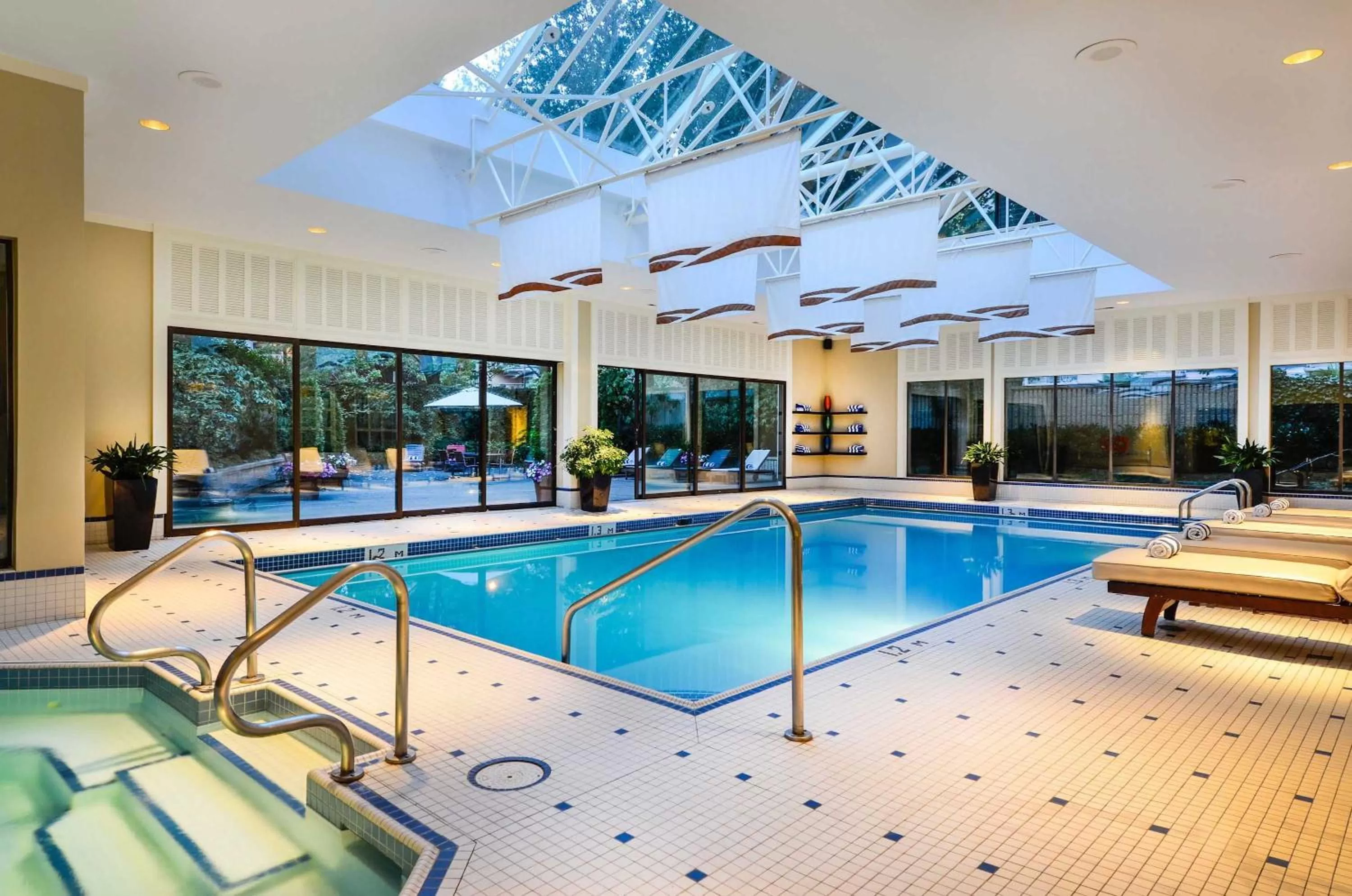 Swimming pool in The Sutton Place Hotel Vancouver