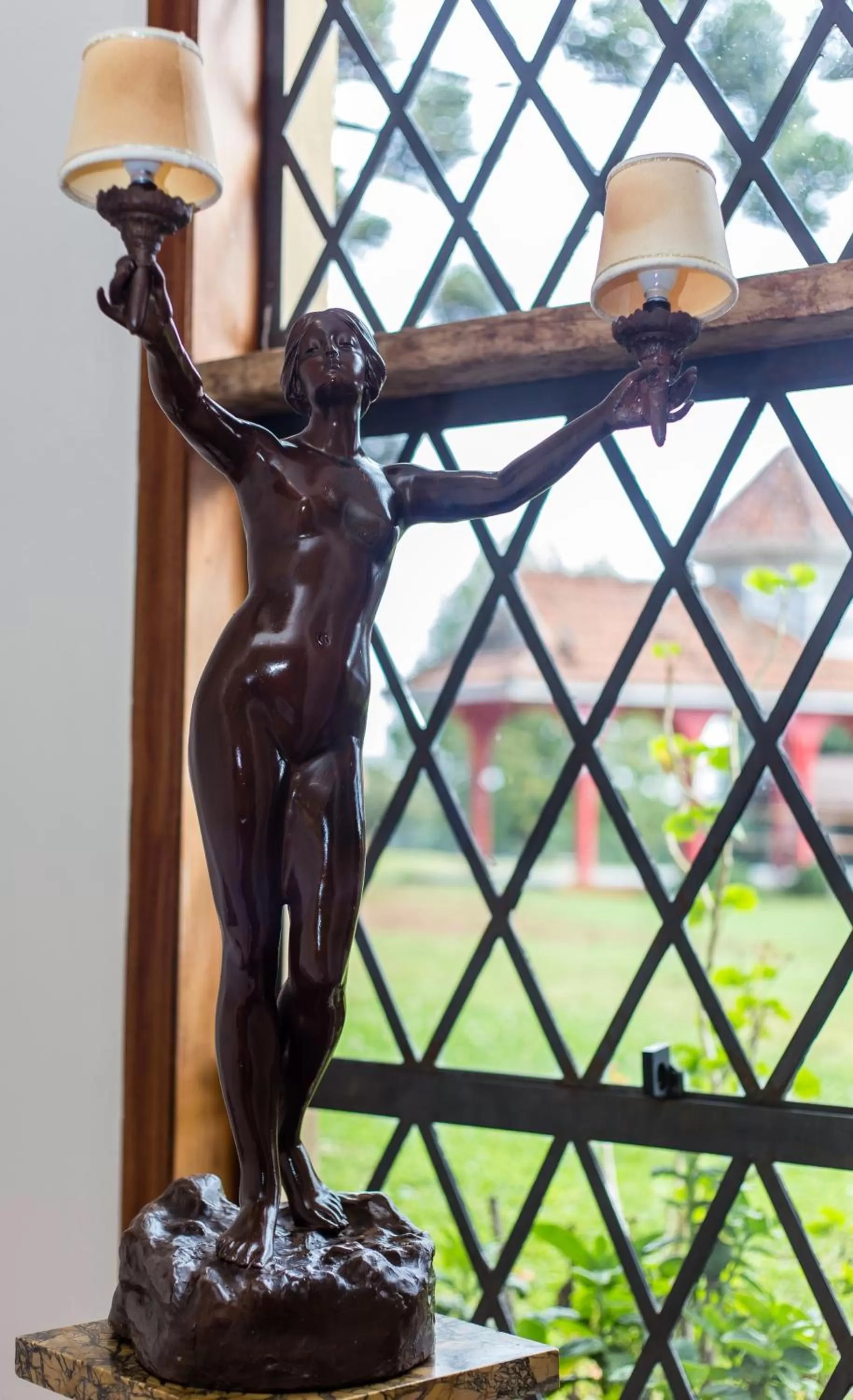 Decorative detail in Hotel Castelo Nacional Inn Campos do Jordão