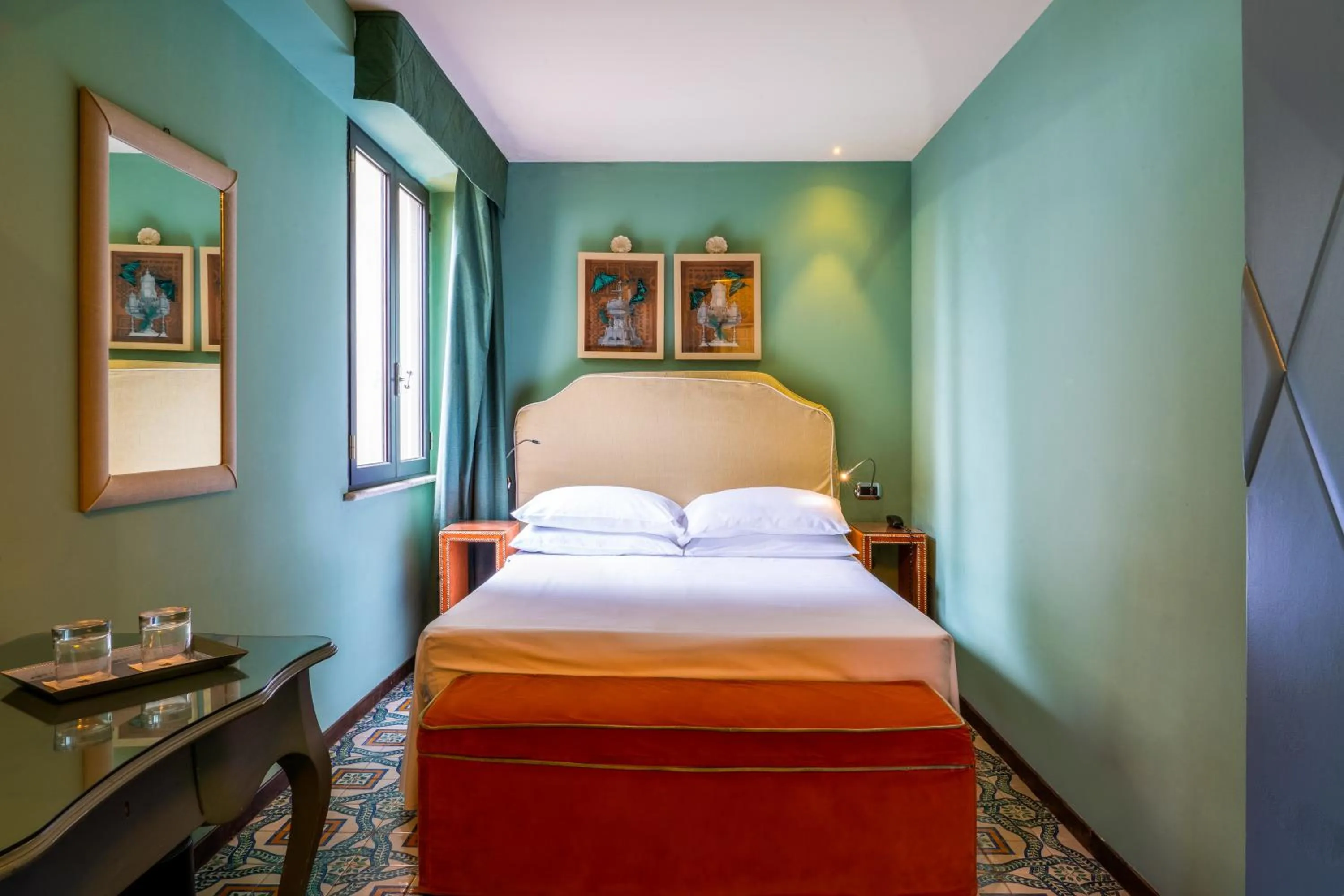 Bed in Hotel Villa Ducale
