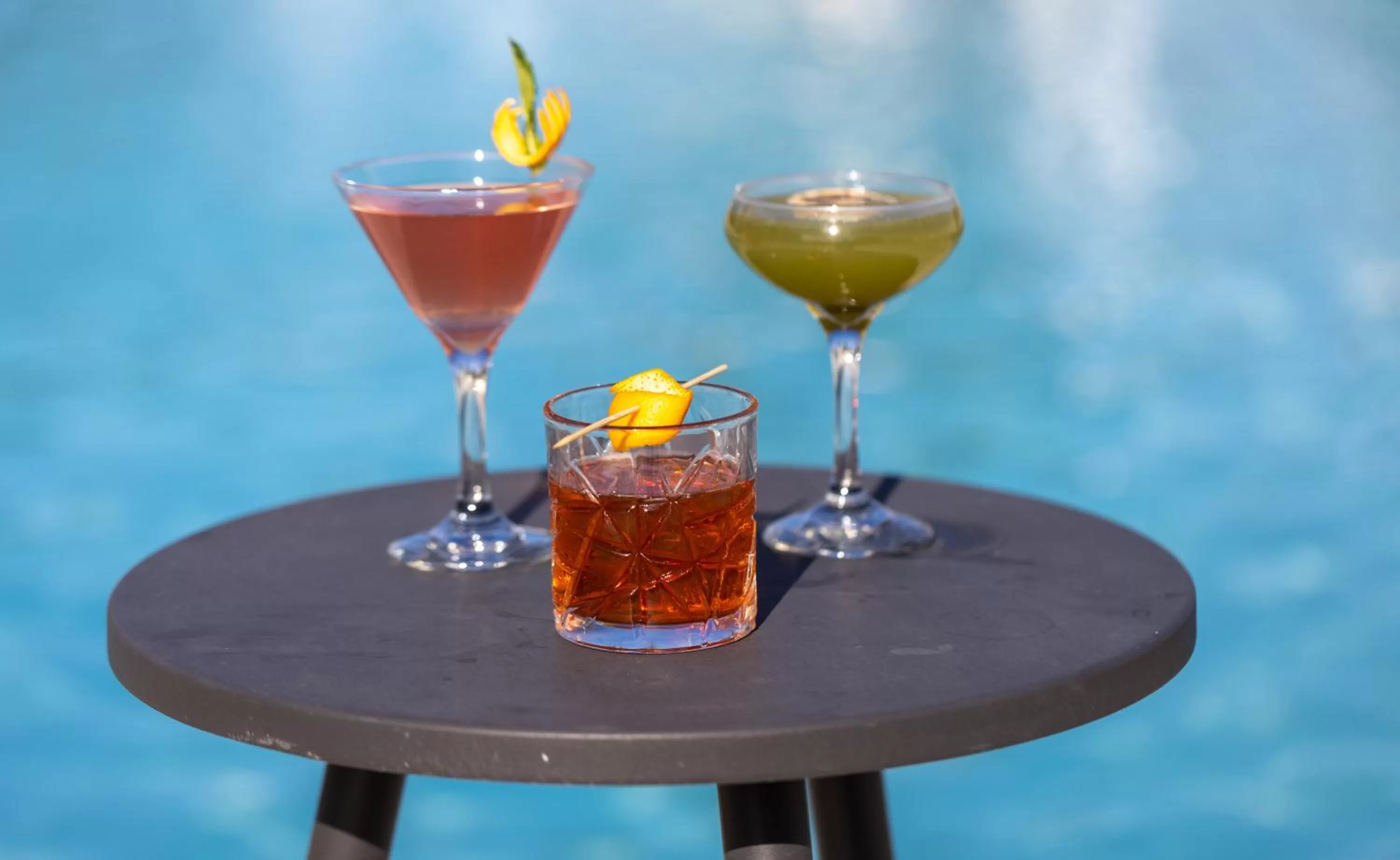 Drinks in BOHO Beach Club