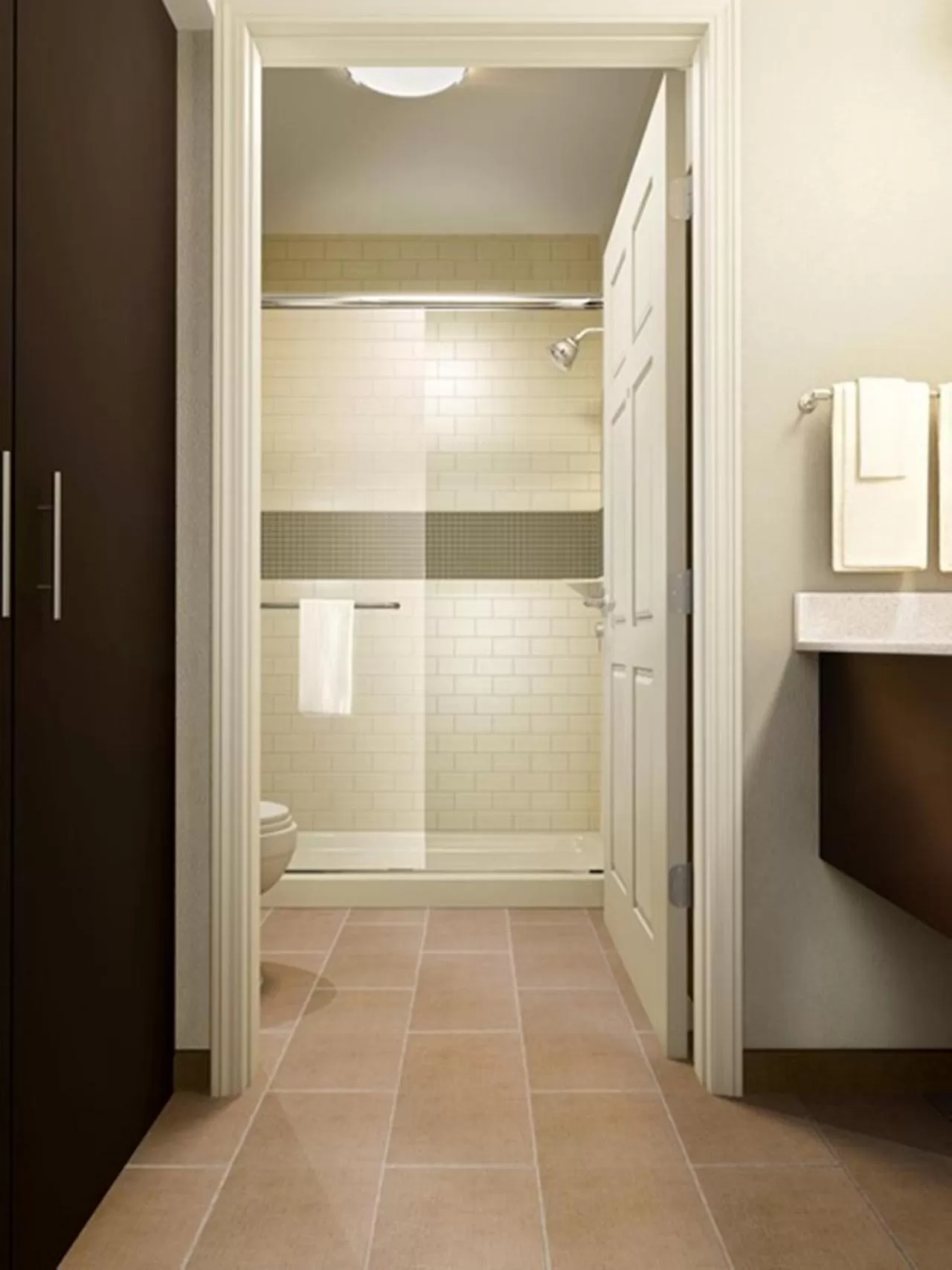 Shower in Staybridge Suites Miamisburg by IHG