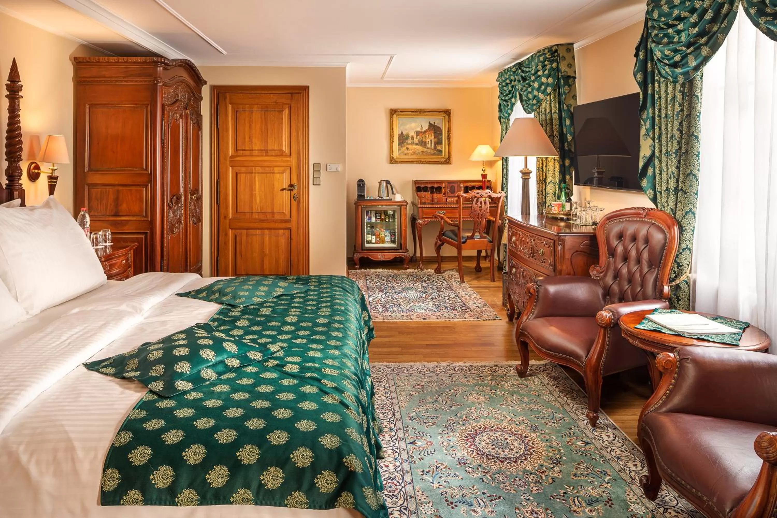 TV and multimedia, Bed in Hotel U Prince Prague by BHG